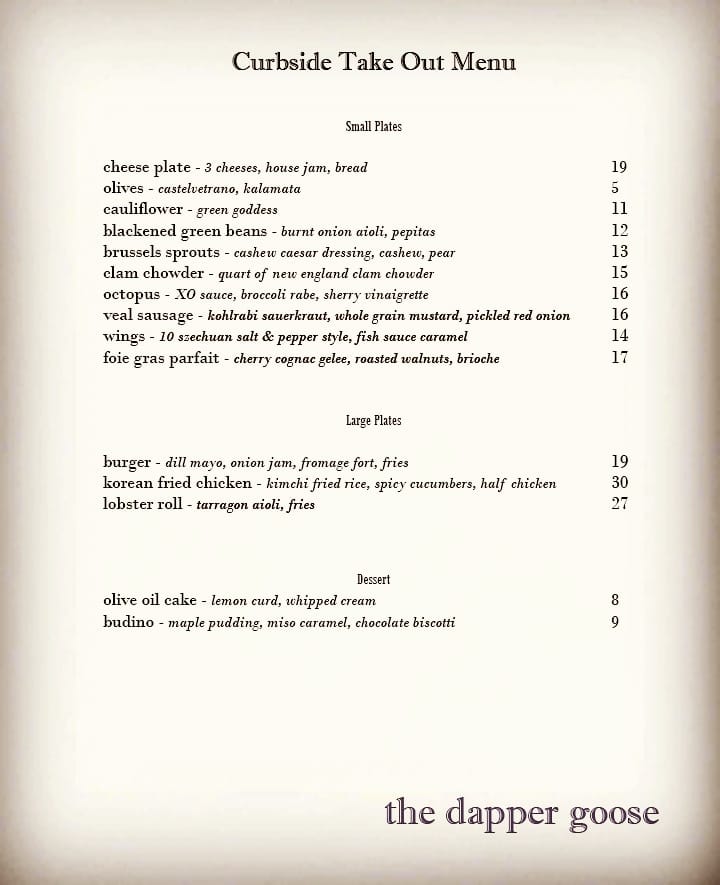 The Dapper Goose | Buffalo NY