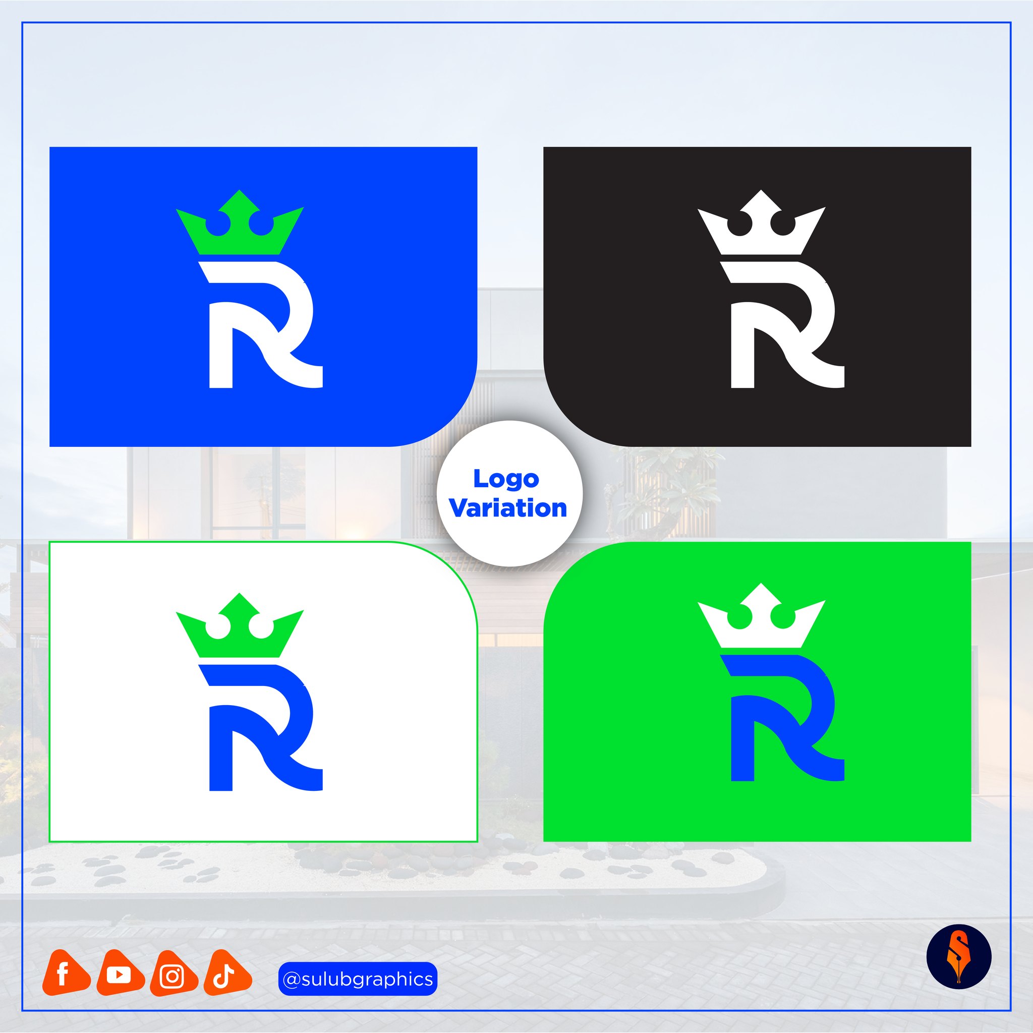Sulub Graphics - ROYAL ARCHITECT logo design...