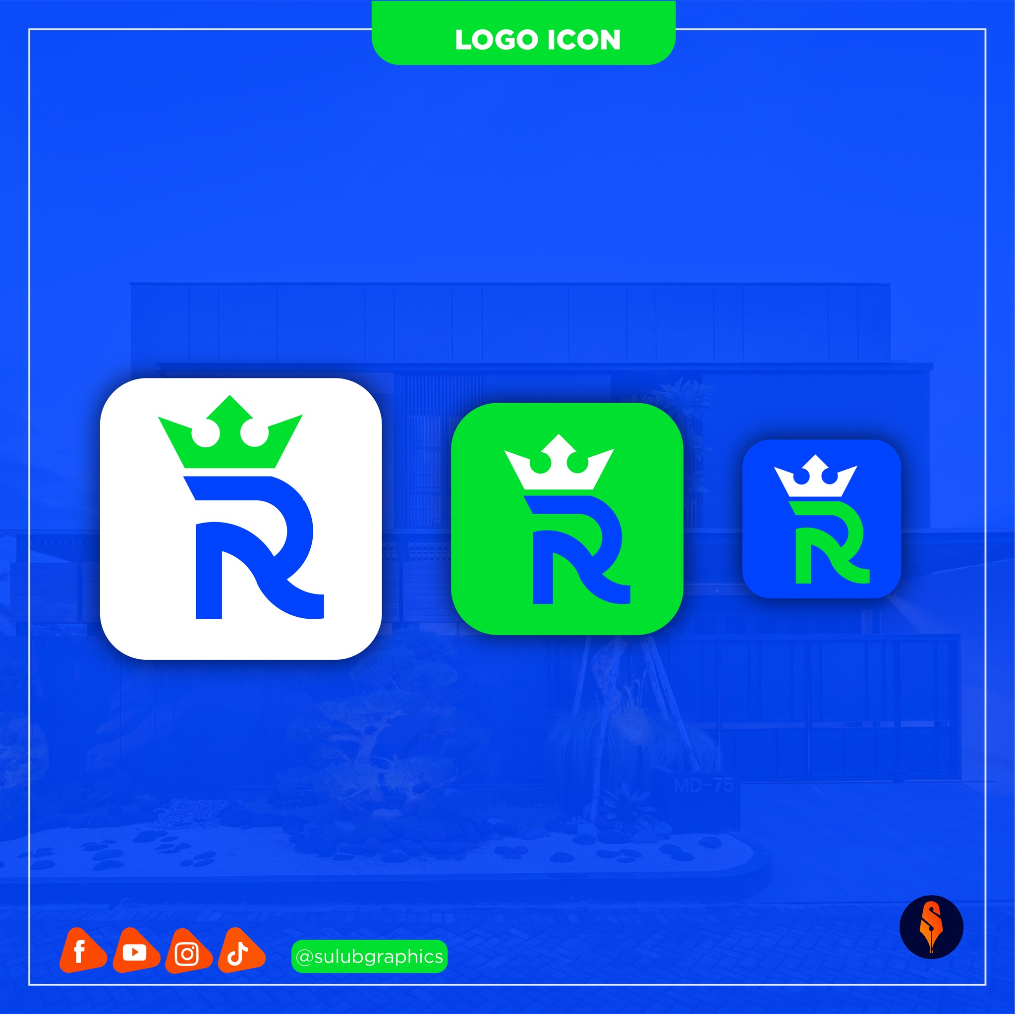 Sulub Graphics - ROYAL ARCHITECT logo design...