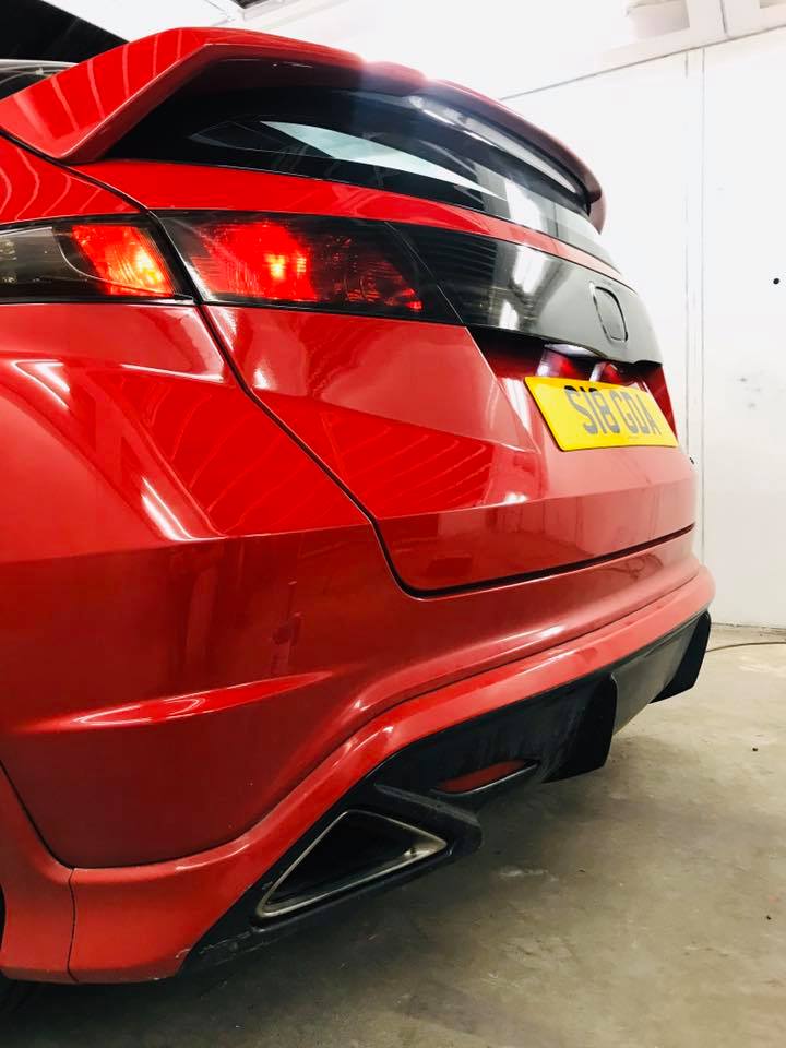 Ace Wraps - 🌑 Honda Civic Type R - Rear lights fully... | Facebook