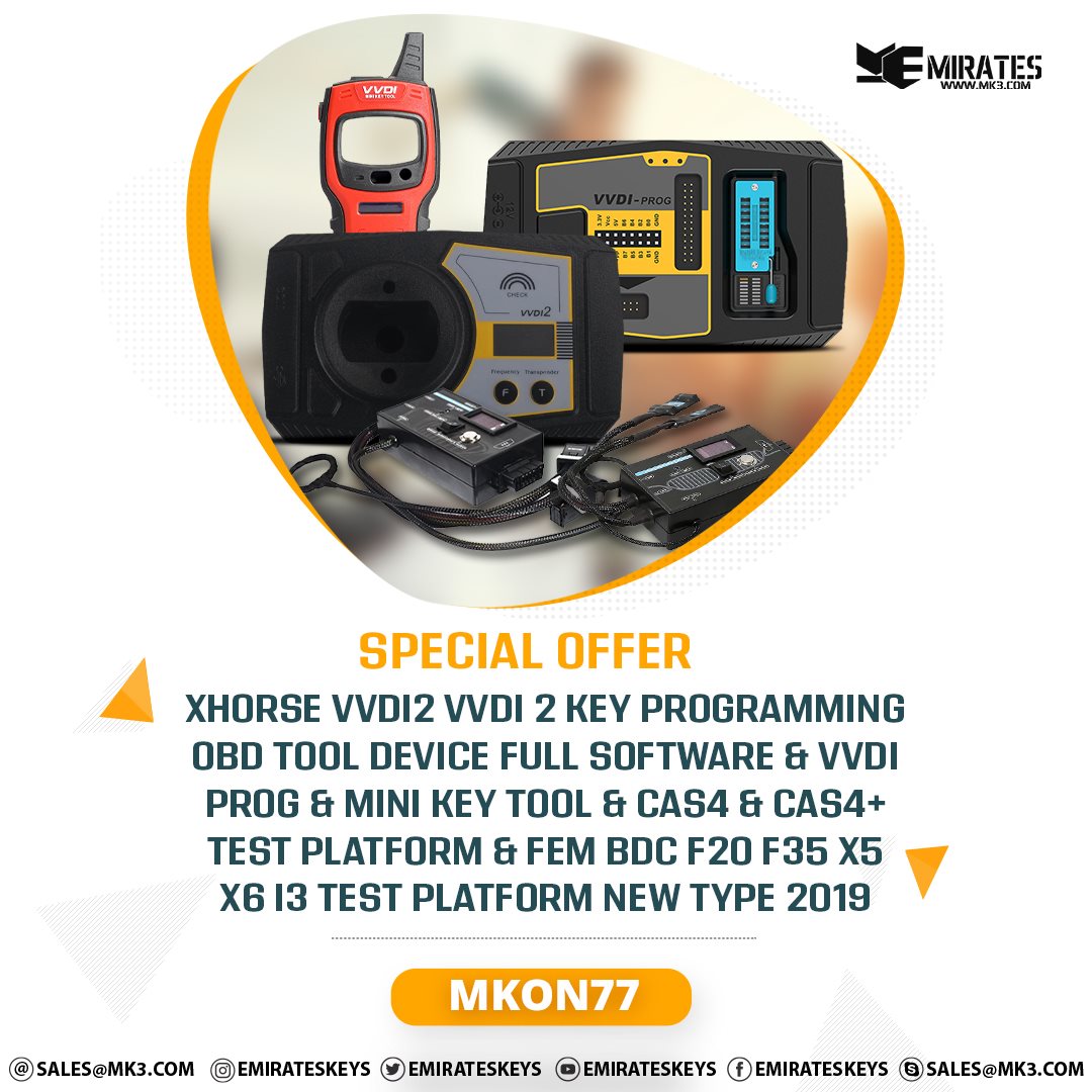 Emirates - Special Offer!! 😍🤩 Xhorse VVDI 2 Key Programming OBD Tool ...
