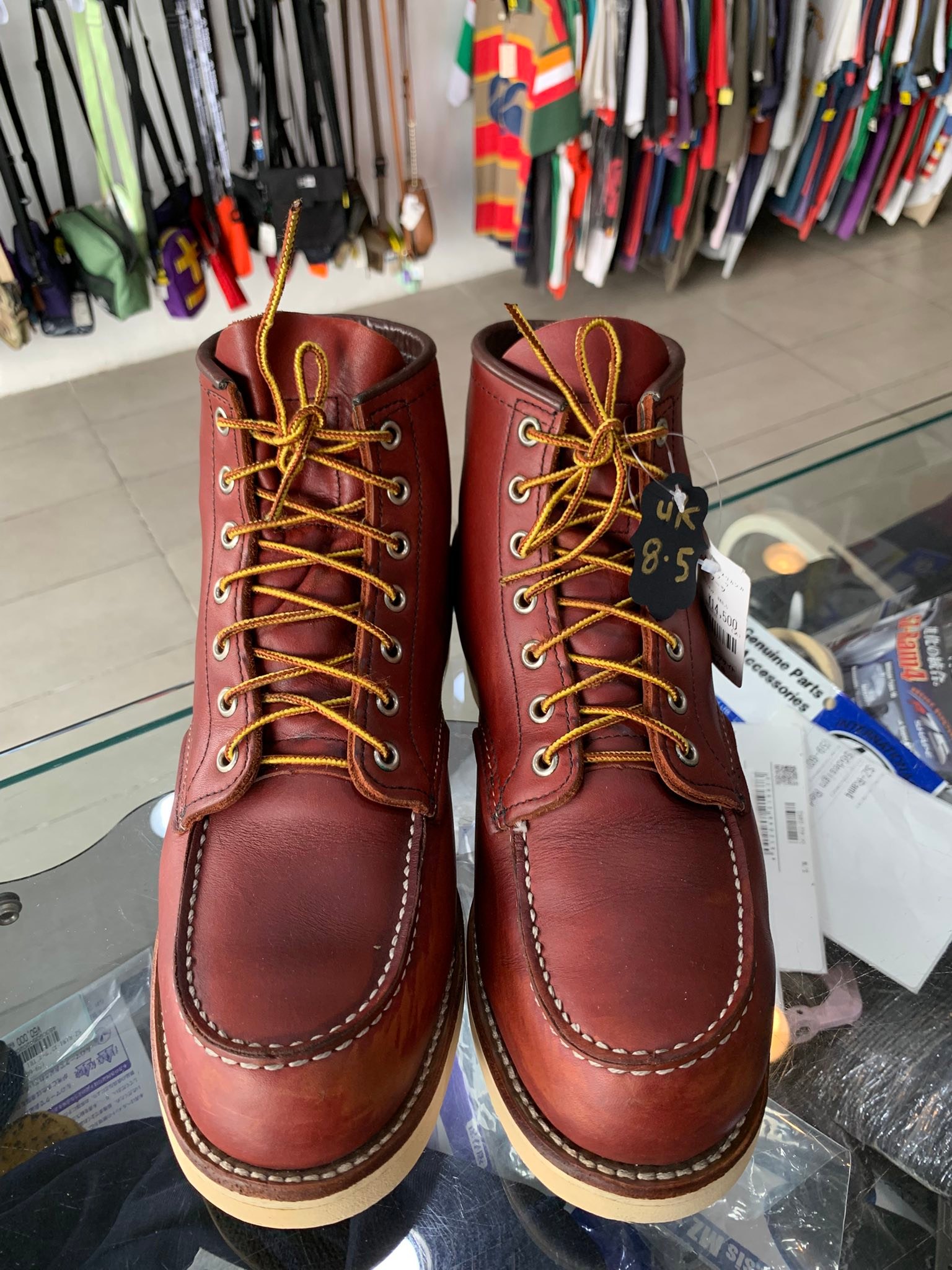Red Wing Shoes 9106 Made In Usa Size 8.5uk Rm830 Free Pos 