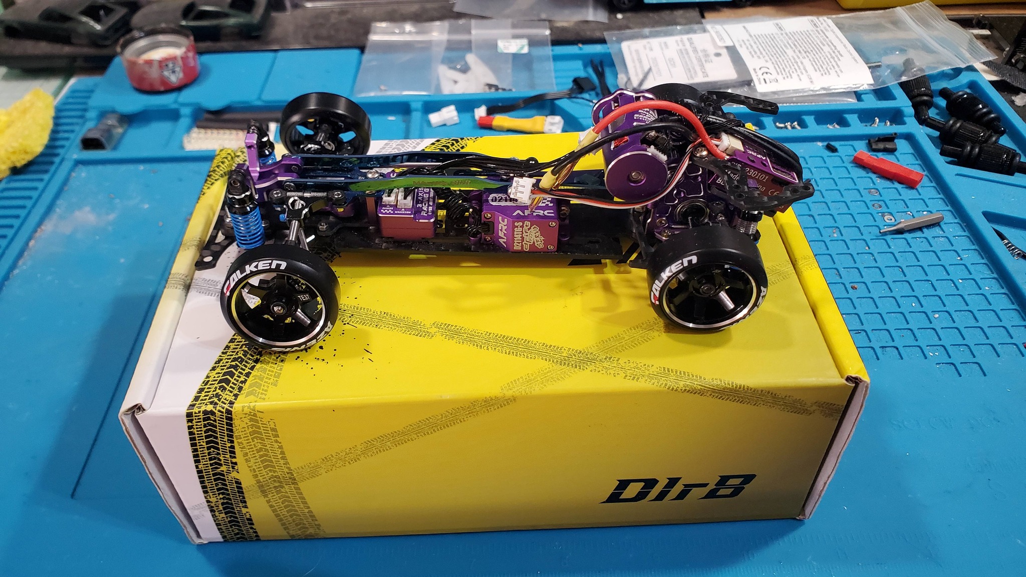 My MA Racing DLR8 came in today. Thanks Enzo Martino for the fast