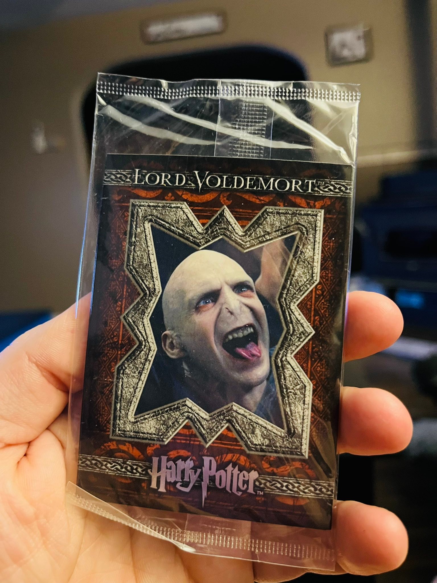 Sealed Harry Potter card packs found at marketplace