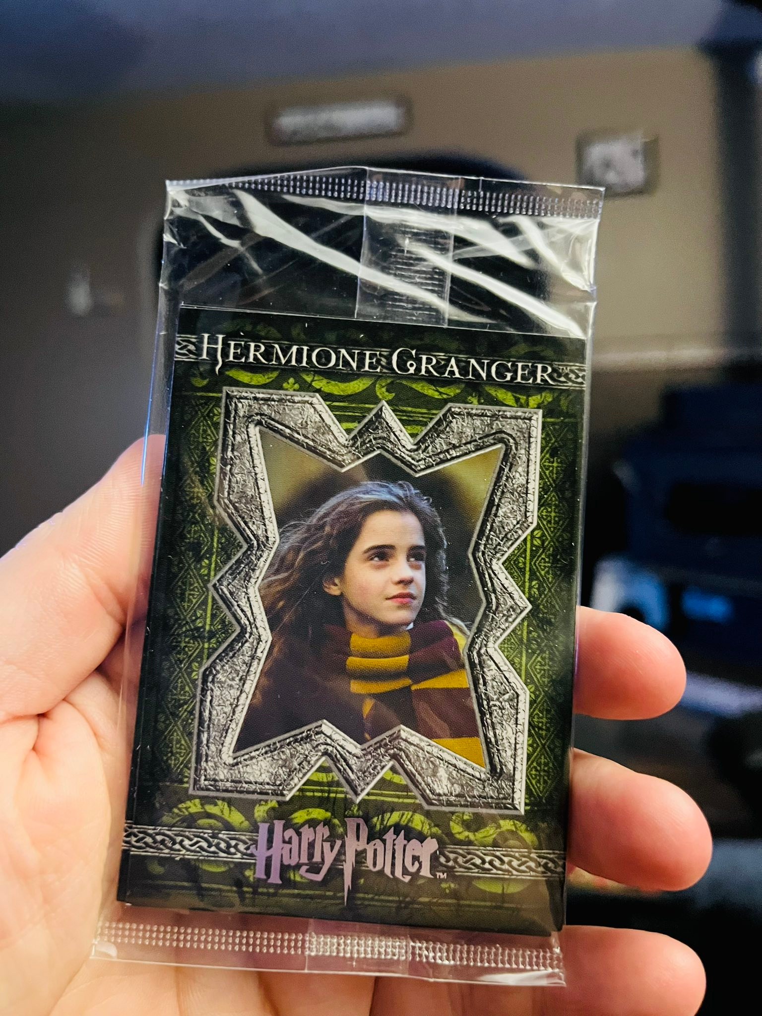 Sealed Harry Potter card packs found at marketplace