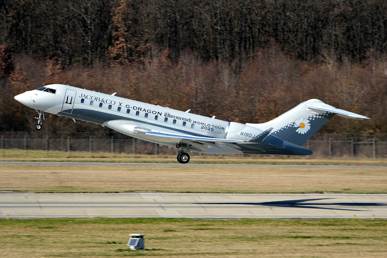 Bombardier Global Express XRS | N190JA | (G-Dragon Übermensch
