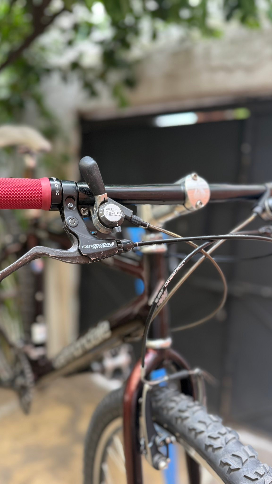 Cannondale M300, last photos of how I found it.
