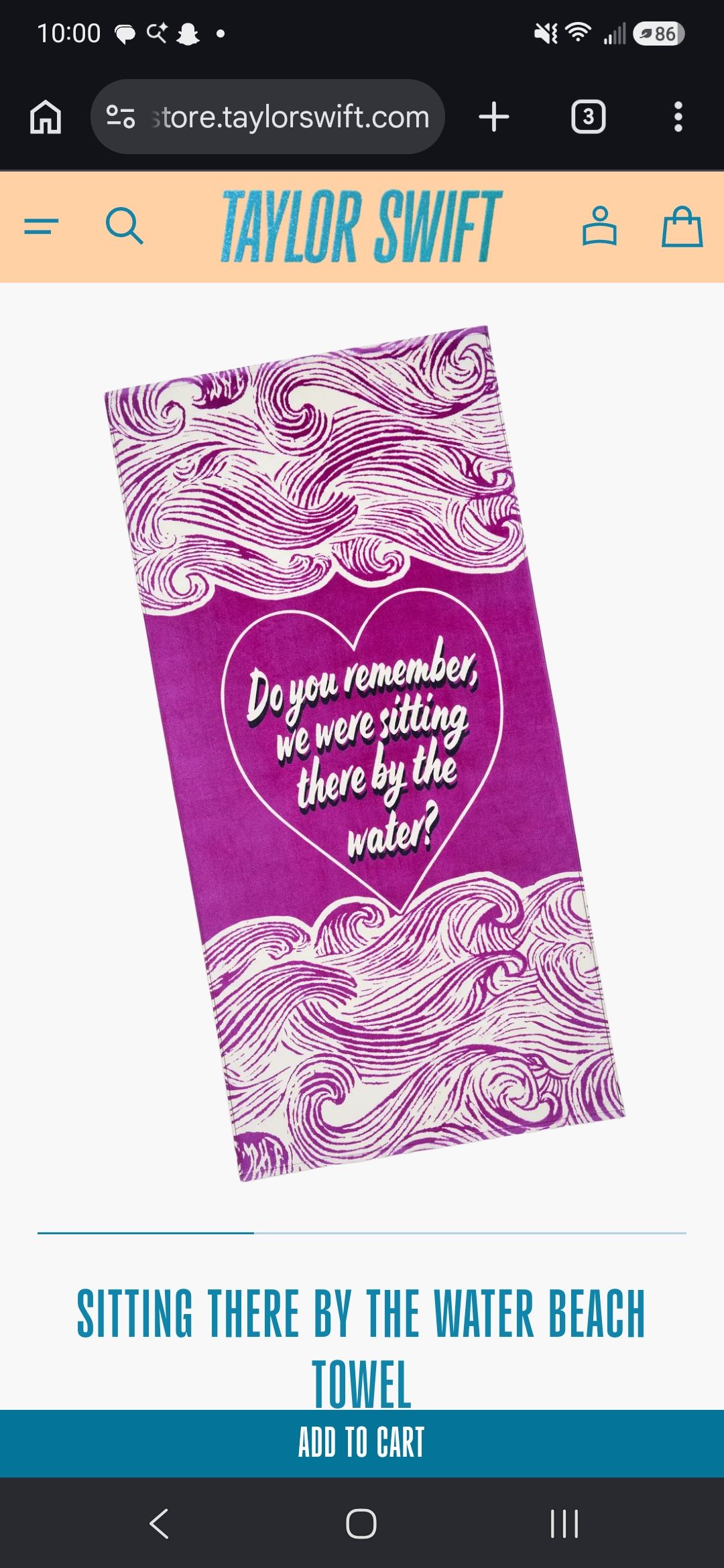 What's the quality of Taylor Swift's beach towel?