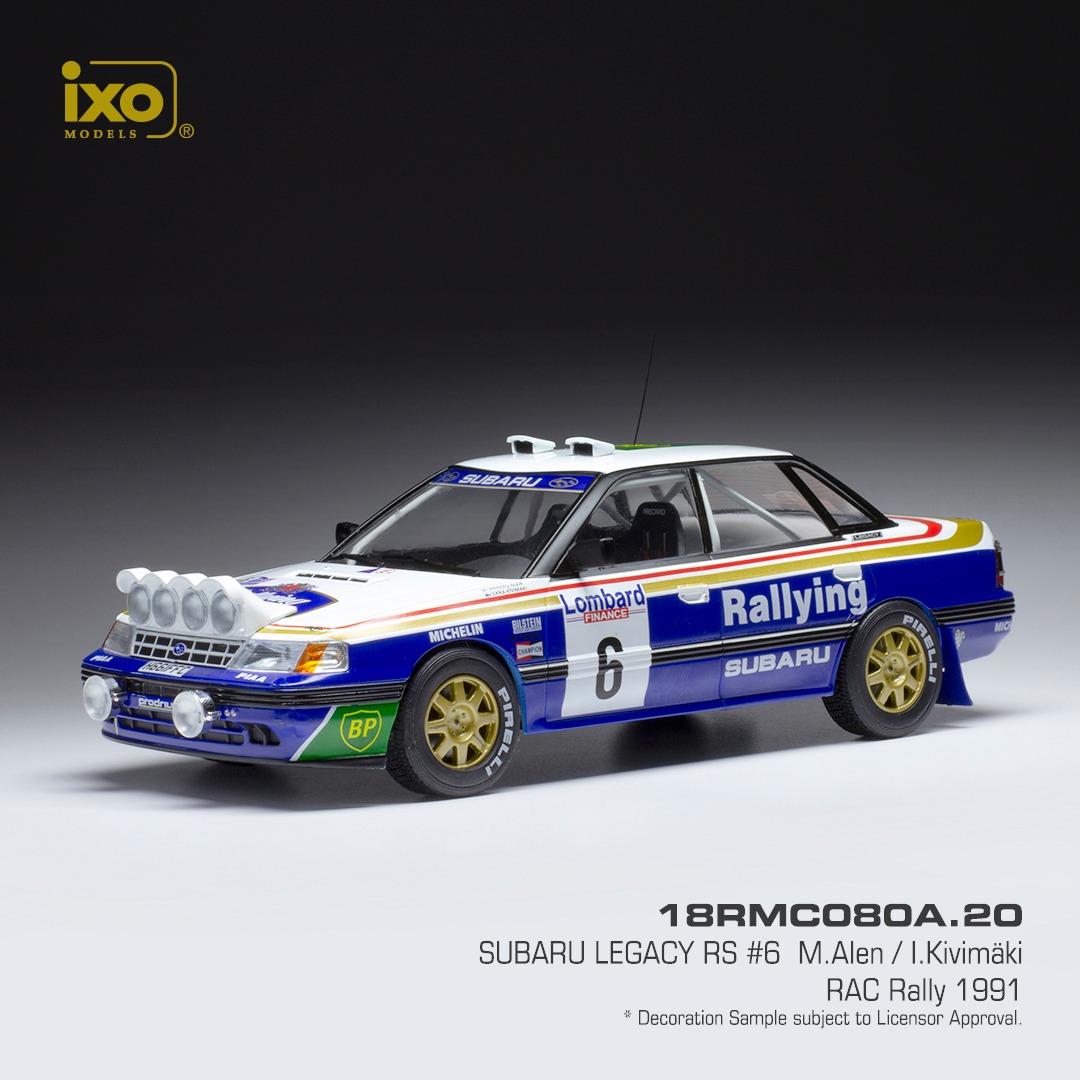 18CMC131A.22 SUBARU LEGACY RS 1991 1:18