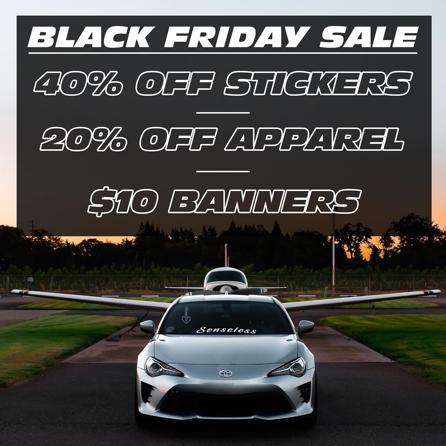 Senseless Co - Black Friday starts now at SenselessCo.com!... | Facebook