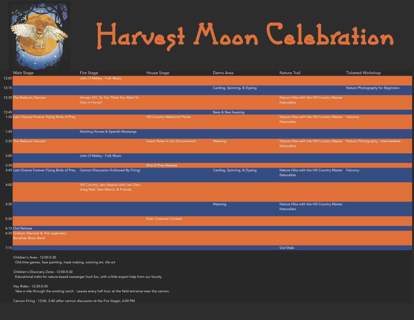 Harvest Moon Celebration