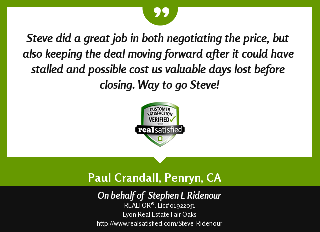 Steve Ridenour-Lyon Real Estate - Real Estate Agent - Fair Oaks ...