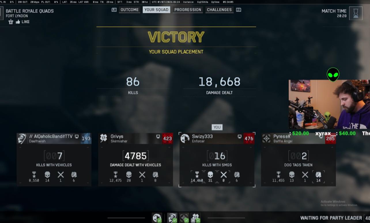 86 Kill game in RedSec 🔥 Twitch @ Swizy333 | Facebook