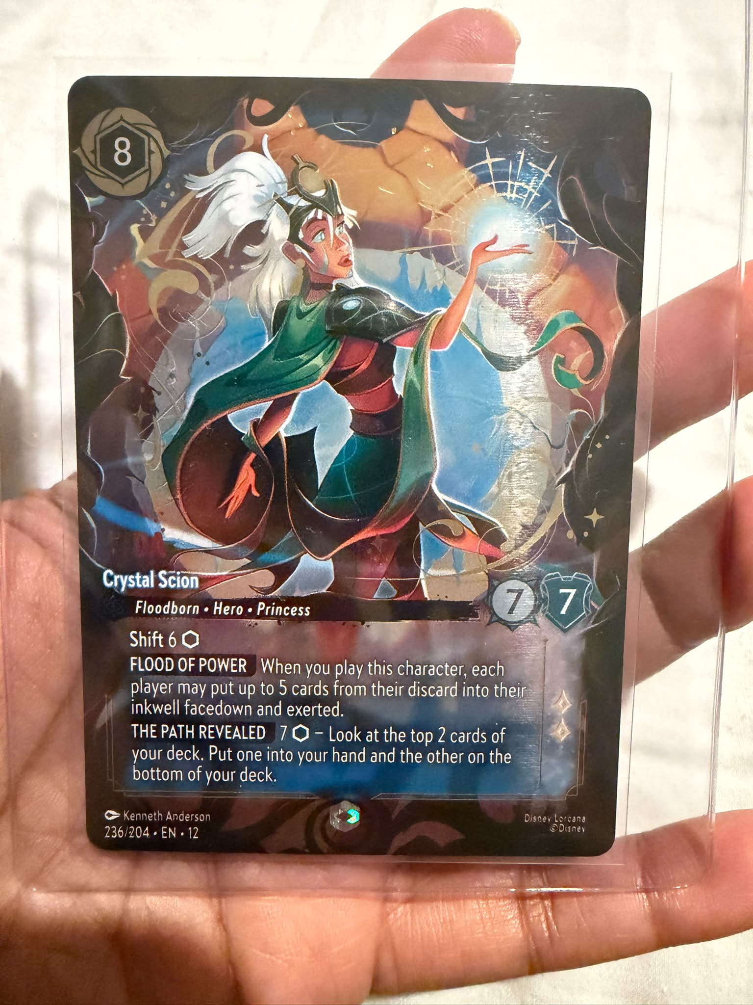 Finally pulled an enchanted from this set! 😍