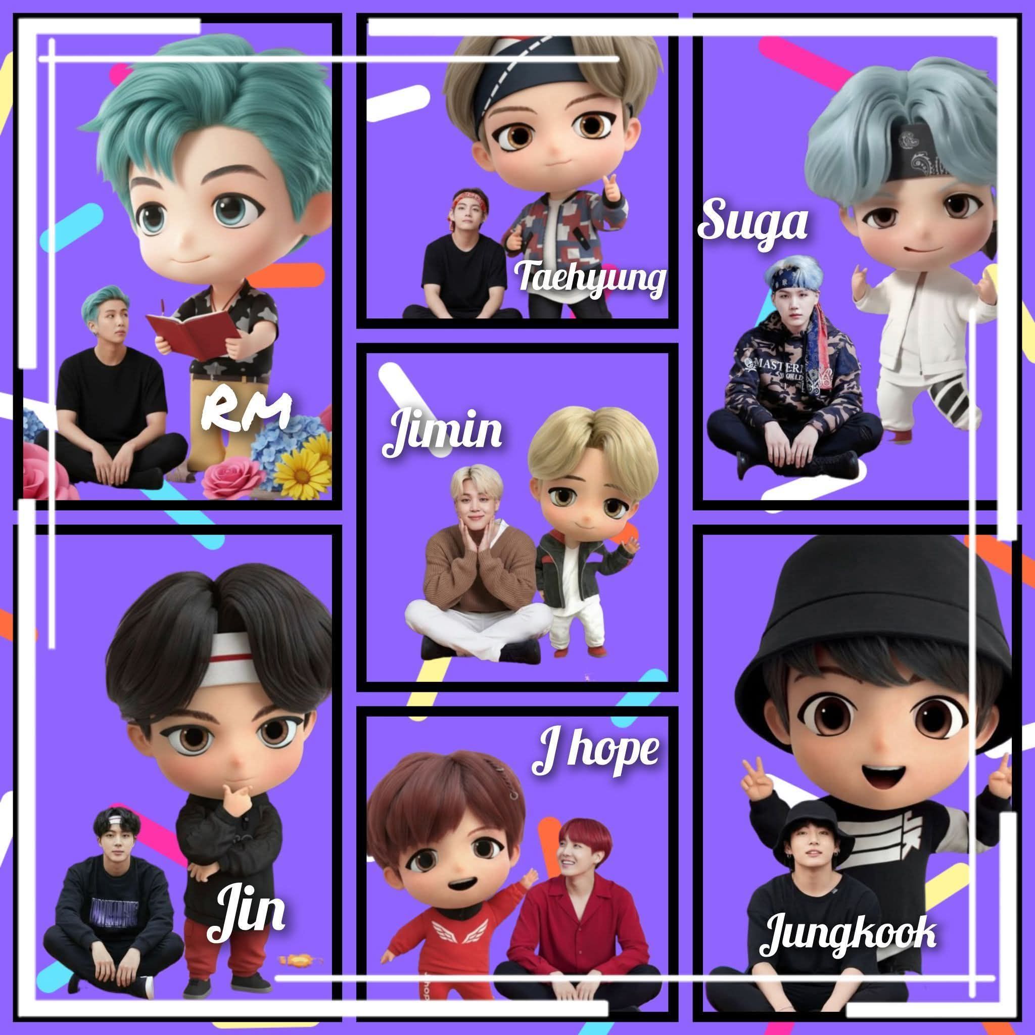 Which TinyTAN BTS version is the cutest?