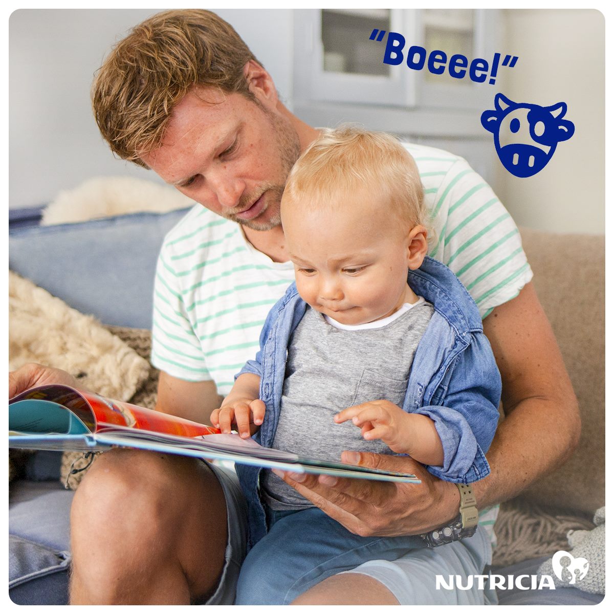 En de koe zegt bóóóe’. 🐮 Samen... - Nutricia voor jou