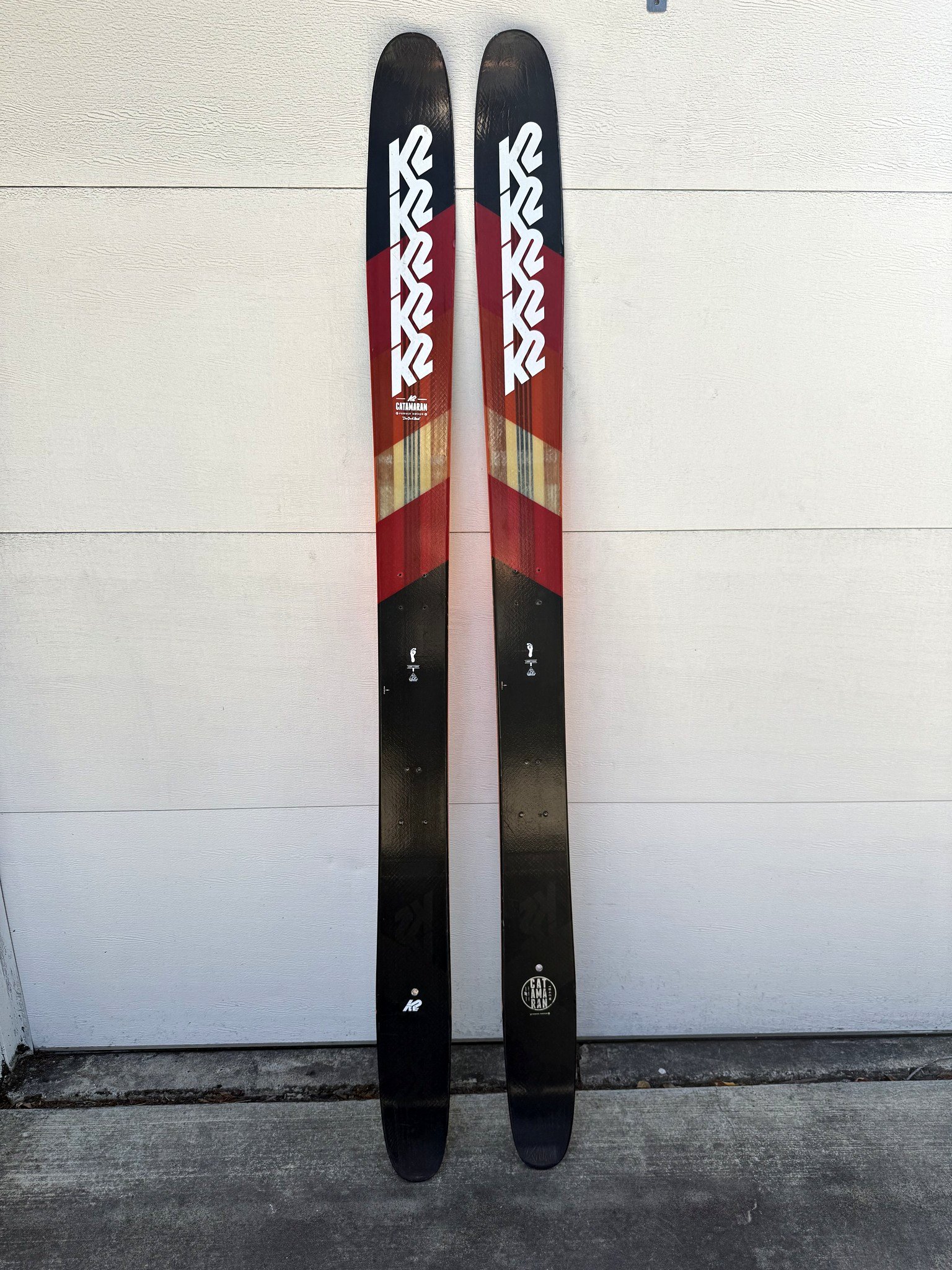 k2 catamaran skis for sale 2020  evo responsive flex and a true twin K2's New Powder Skis -