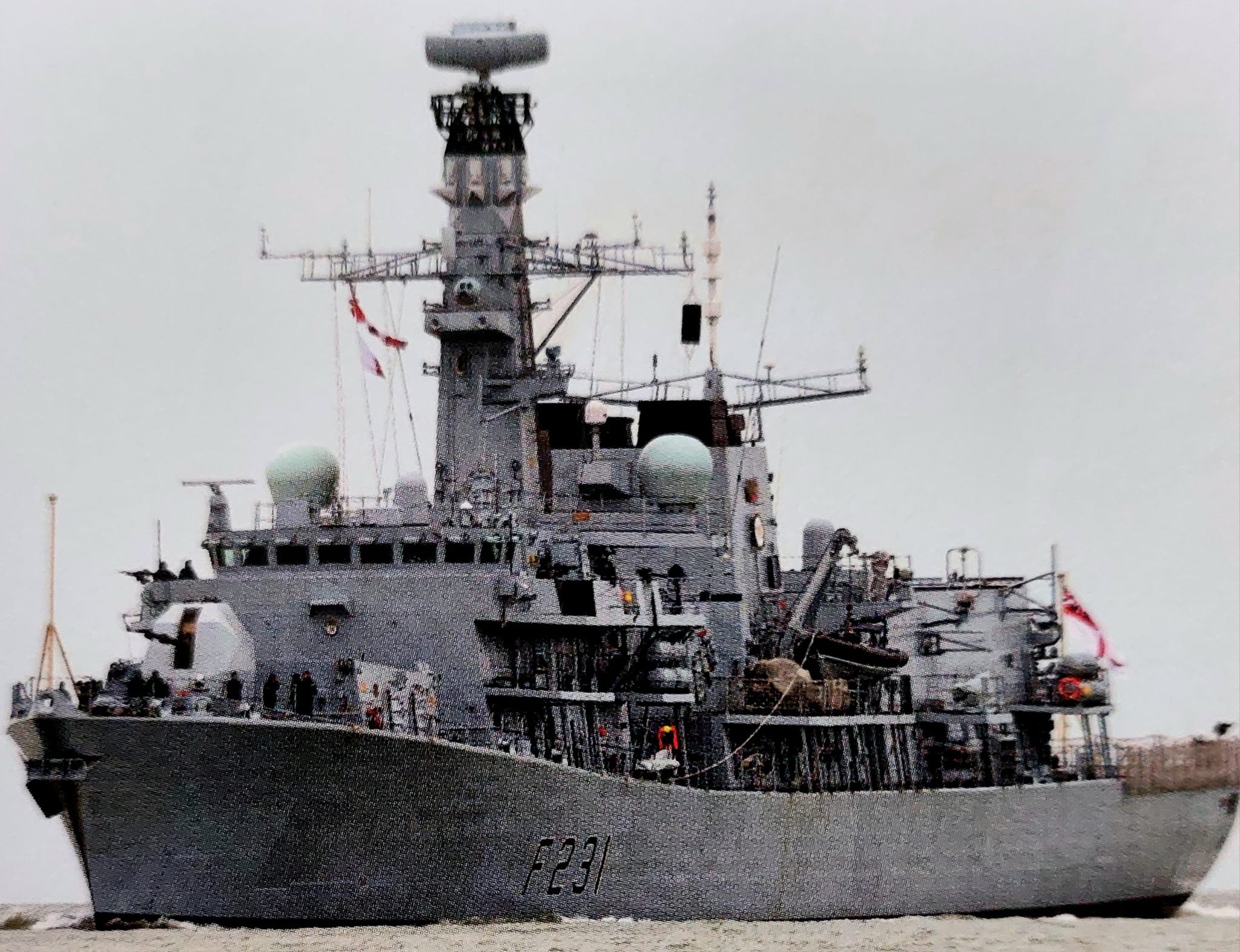Destroyers and Frigates | The Duke class type 23 frigate HMS Argyll ...