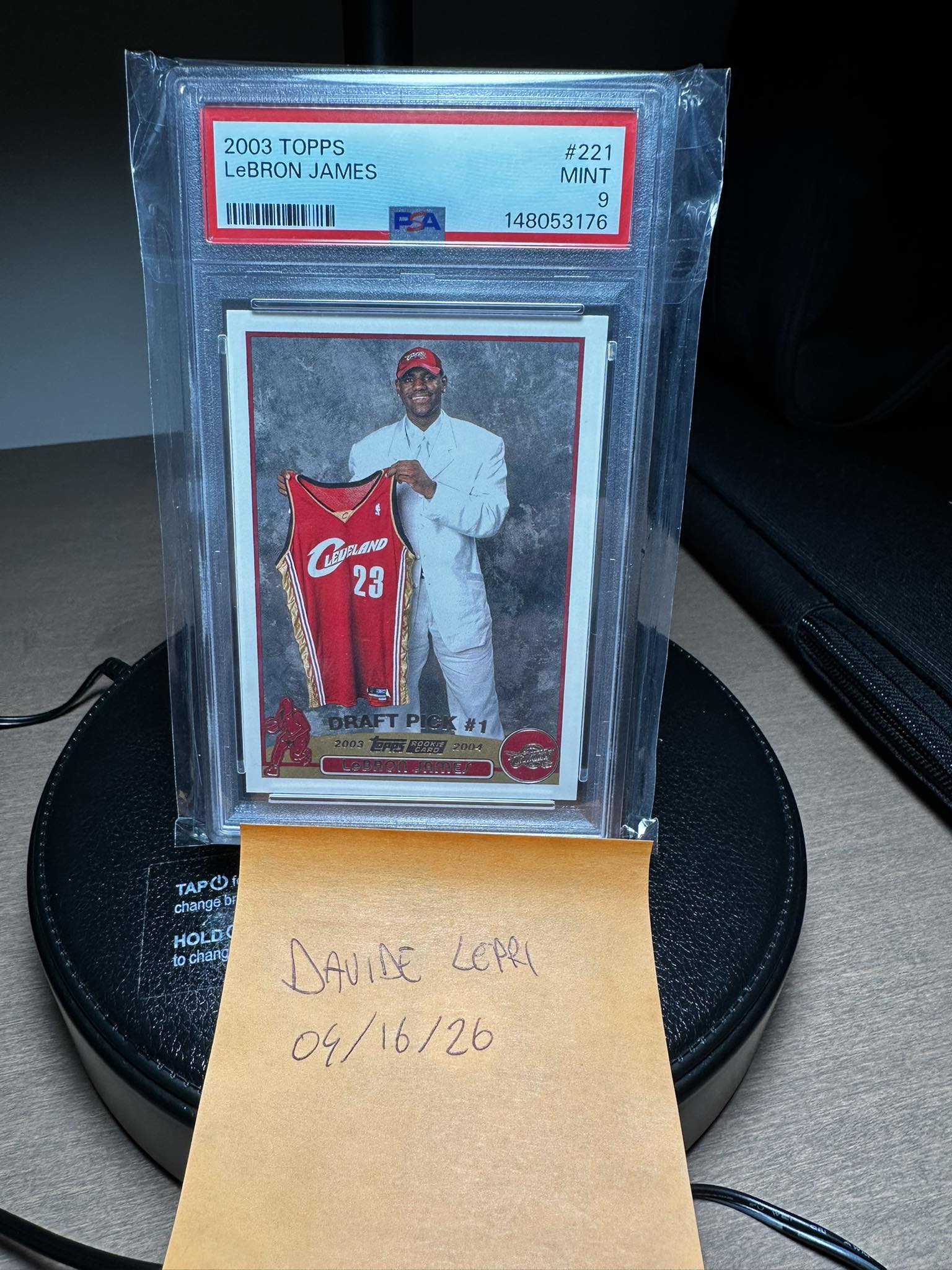 🔥 2003 Bazooka LeBron James Mini #276 Rookie PSA 9 🔥