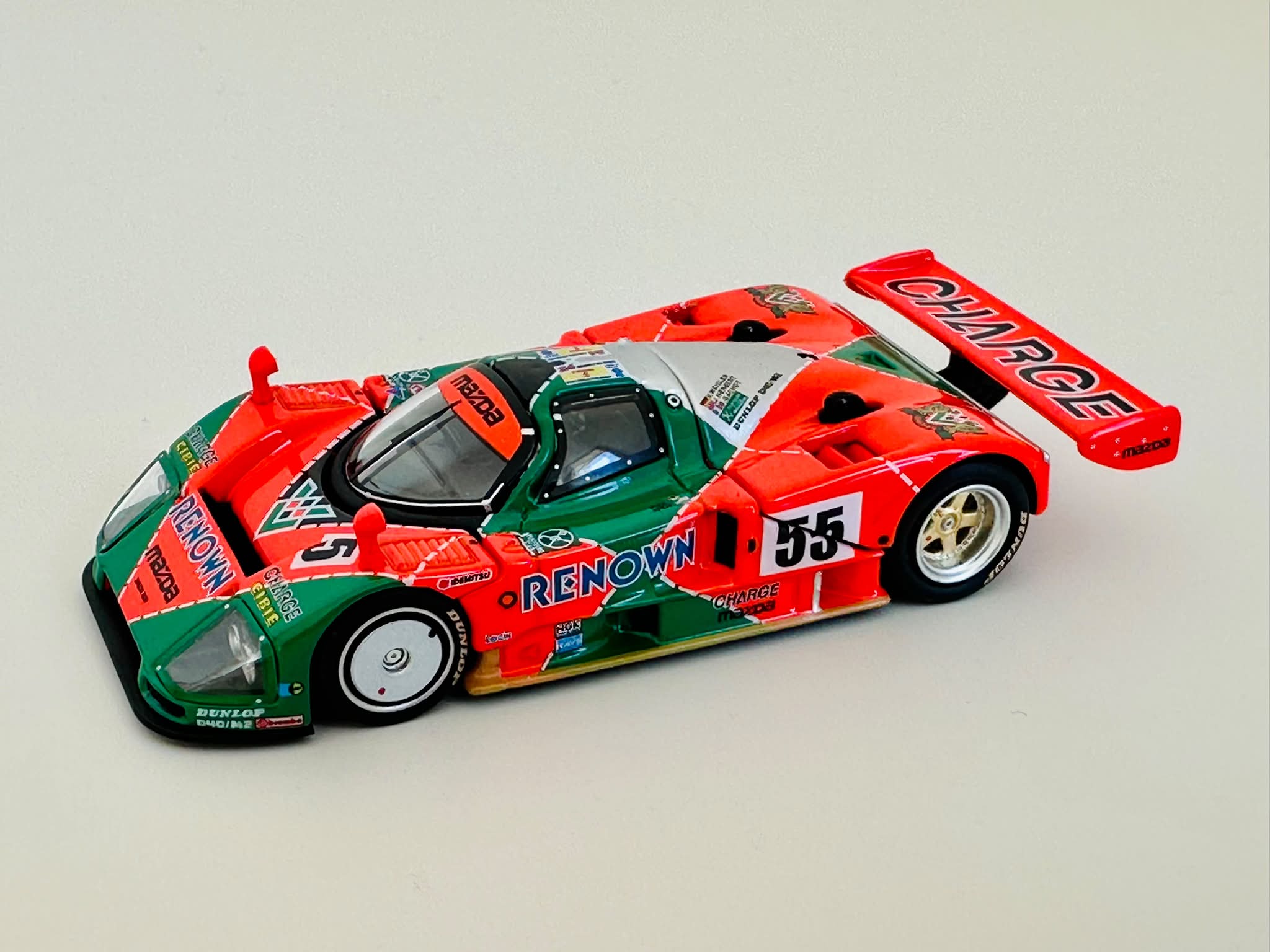 MOTORHELIX 1/64 Mazda 787B #55 + 1/18 Mazda R26B Rotary Engine