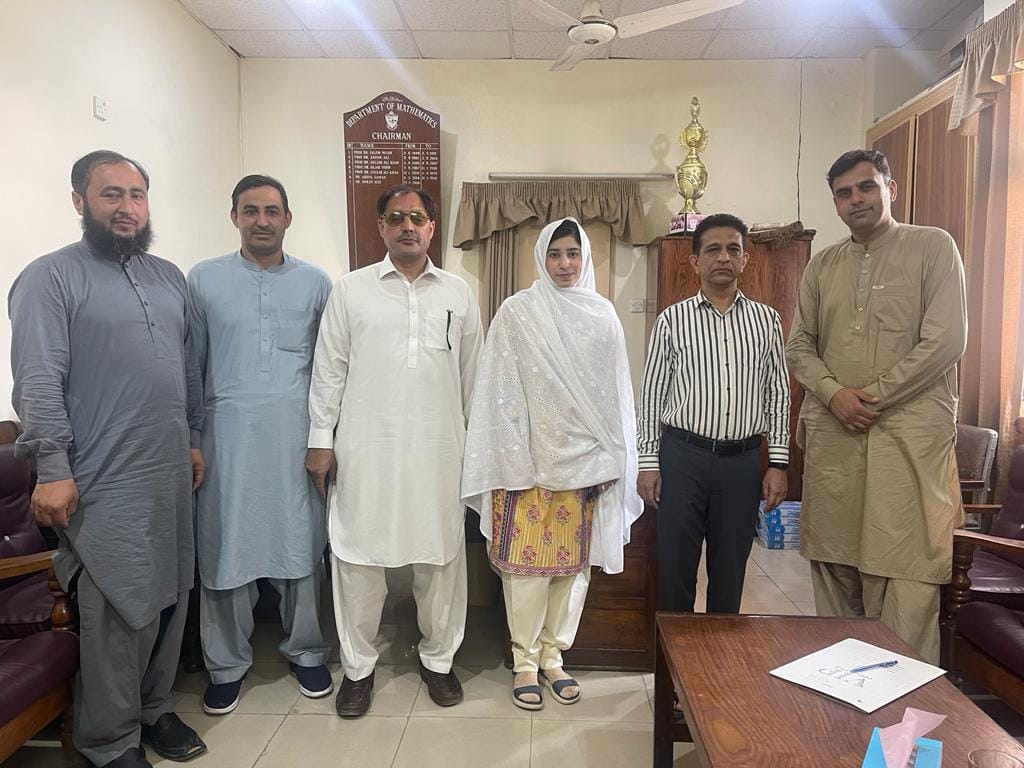 University - Department of Mathematics: Ms. Hira Waheed has ...