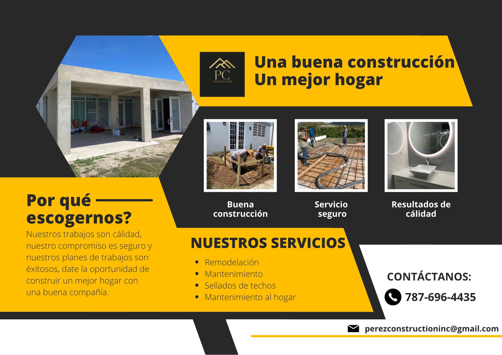 PC Construction | Penuelas