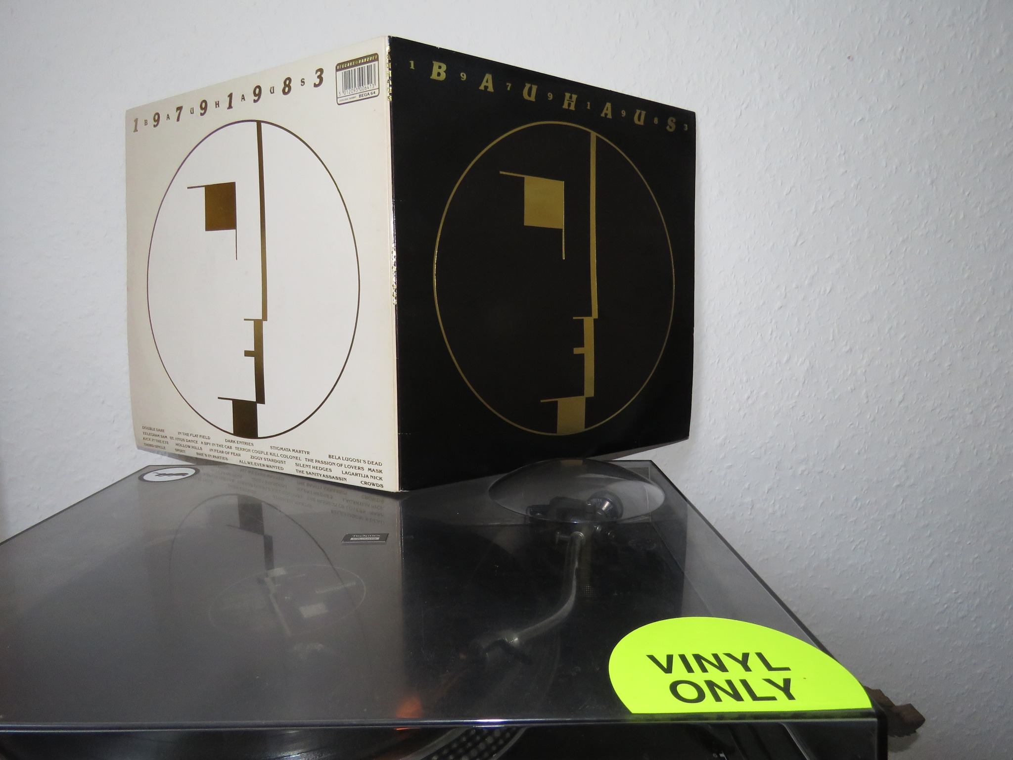 This morning's listening pleasure is Bauhaus, In A Flat Field 1979