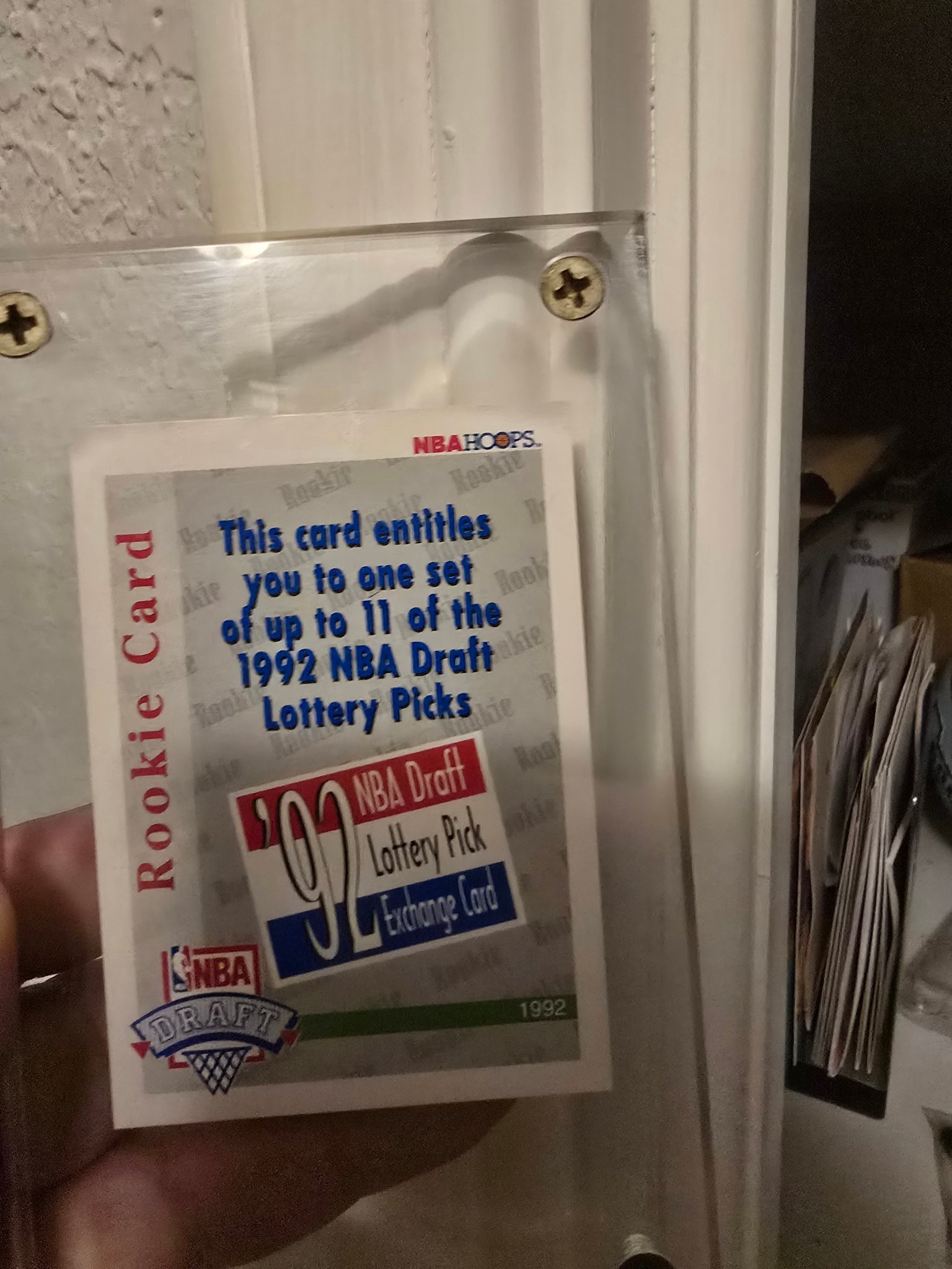 Can an old redemption card for a 1992 NBA Draft Rookie set still 