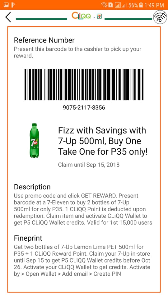 NEW BARCODES!! DI PA GAMIT!! 7up 500... - Happy Online Shop | Facebook