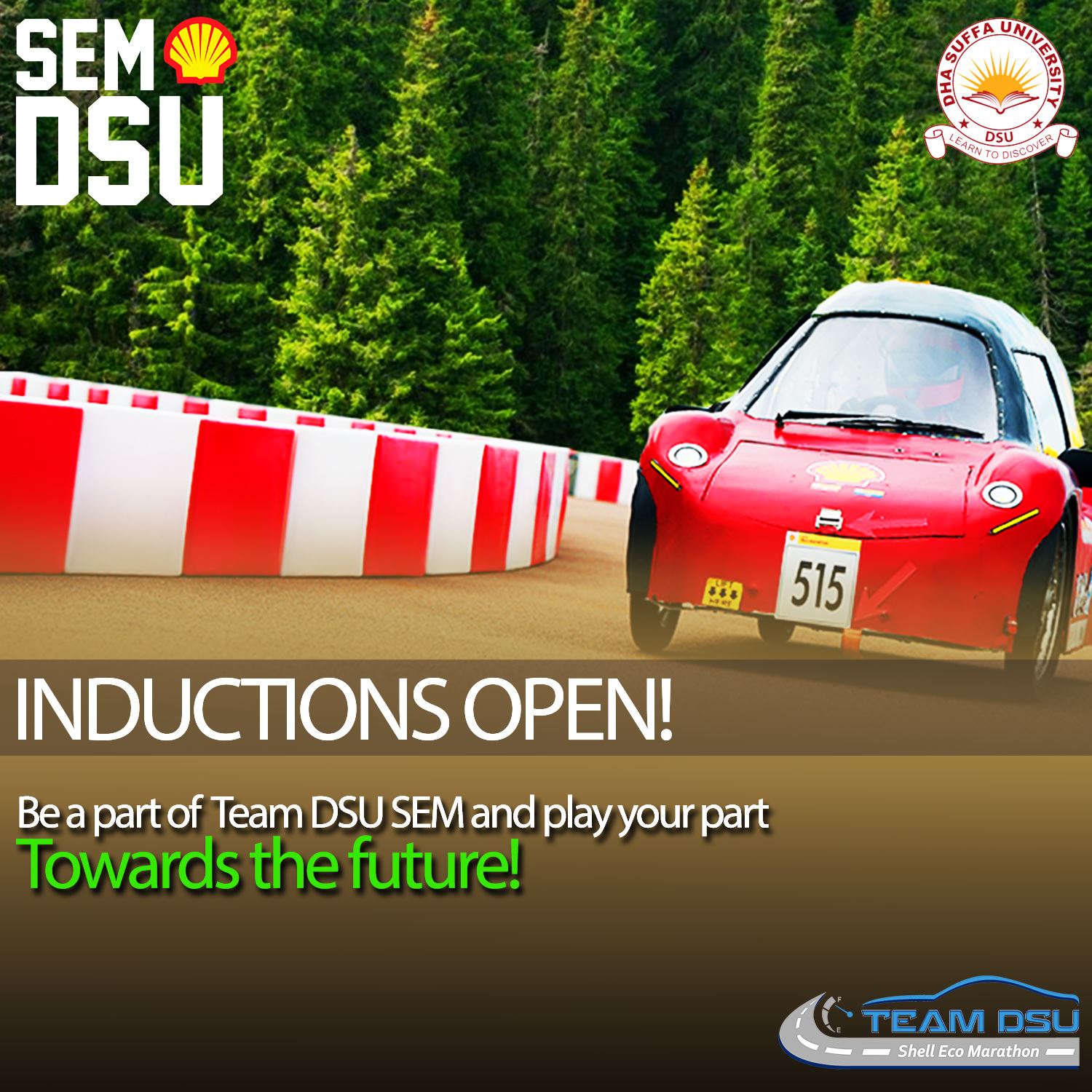 “The best teamwork comes... - Team DSU, Shell Eco-Marathon | Facebook