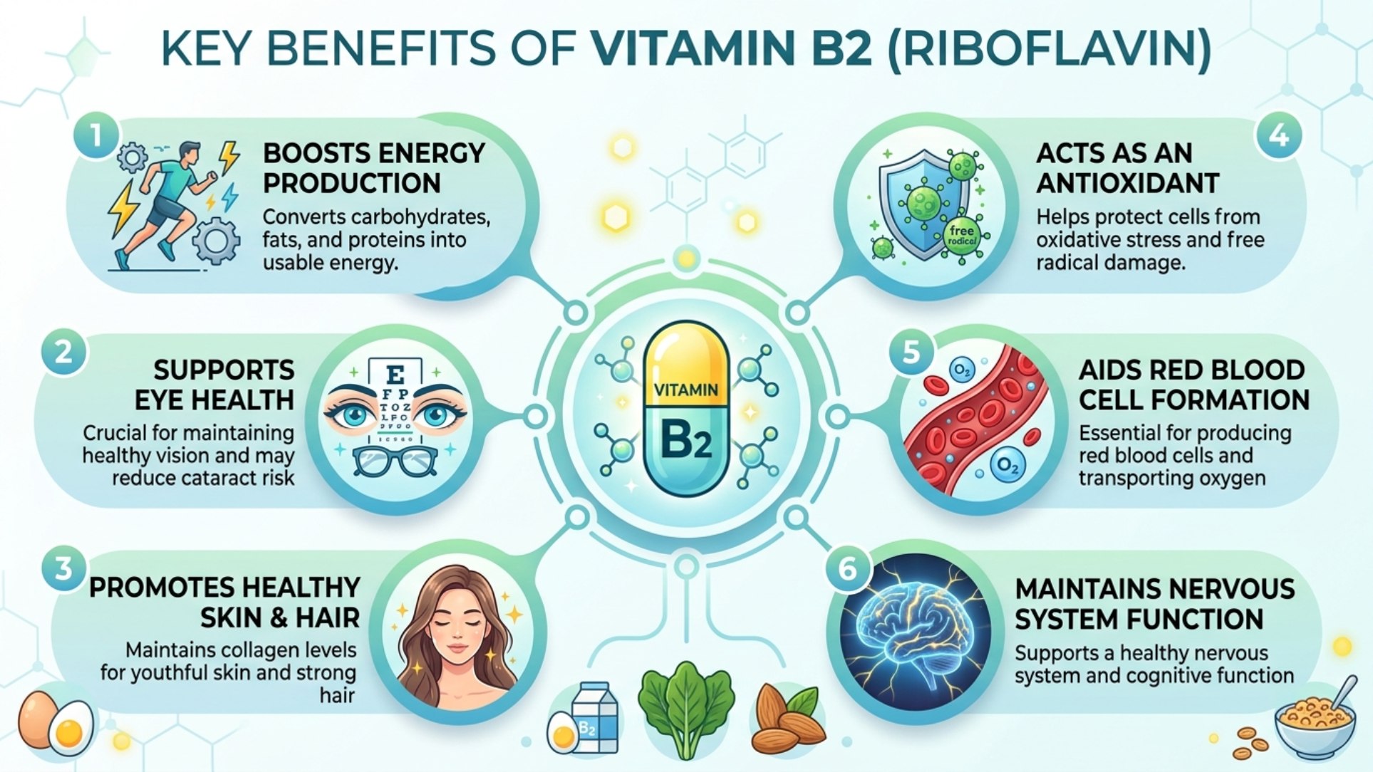 riboflavin glutathione How b2 helps other b vitamins and Vitamin B12 deficiency in