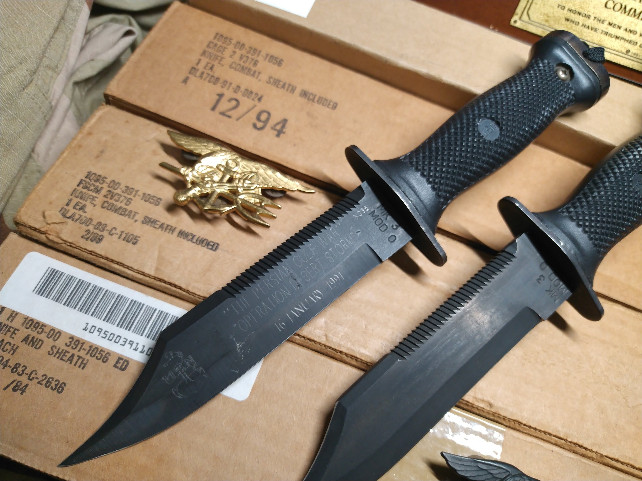 US Navy MK 3 MOD 0 Combat Dive Knife Review and Comparison