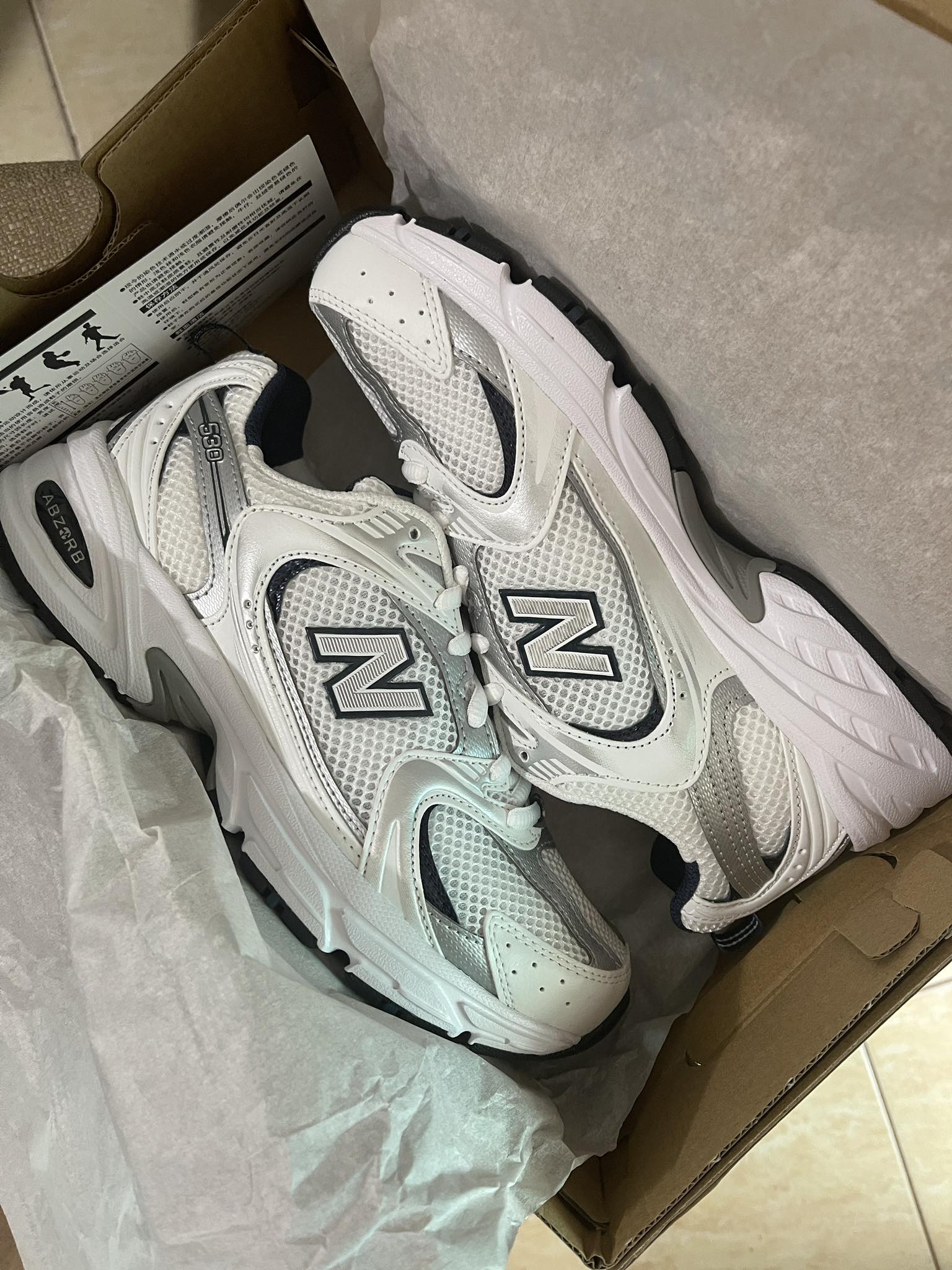 ❗️New Balance 530 SL MIU MIU WHITE GUM ❗️