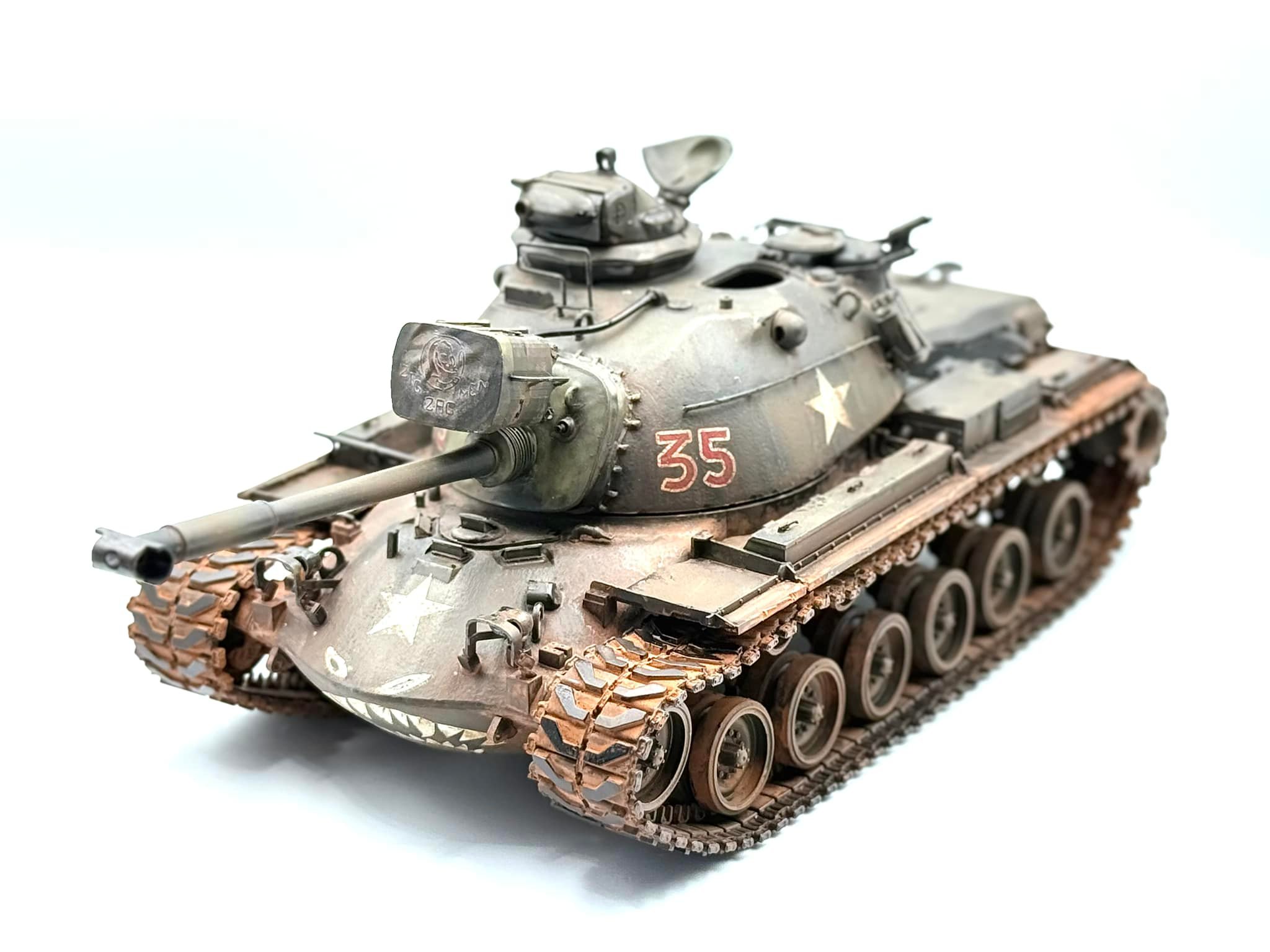Takom M48A3 tank model kit, Vietnam 1969