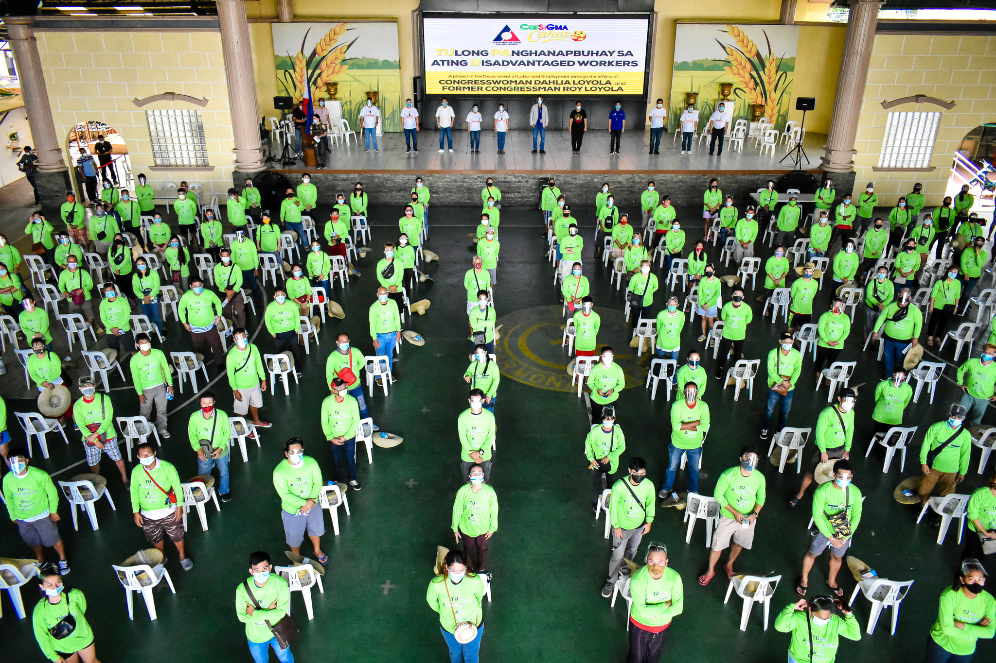 [A] Higit 700 mamamayan sa Carmona,... - Dr. Dahlia A. Loyola