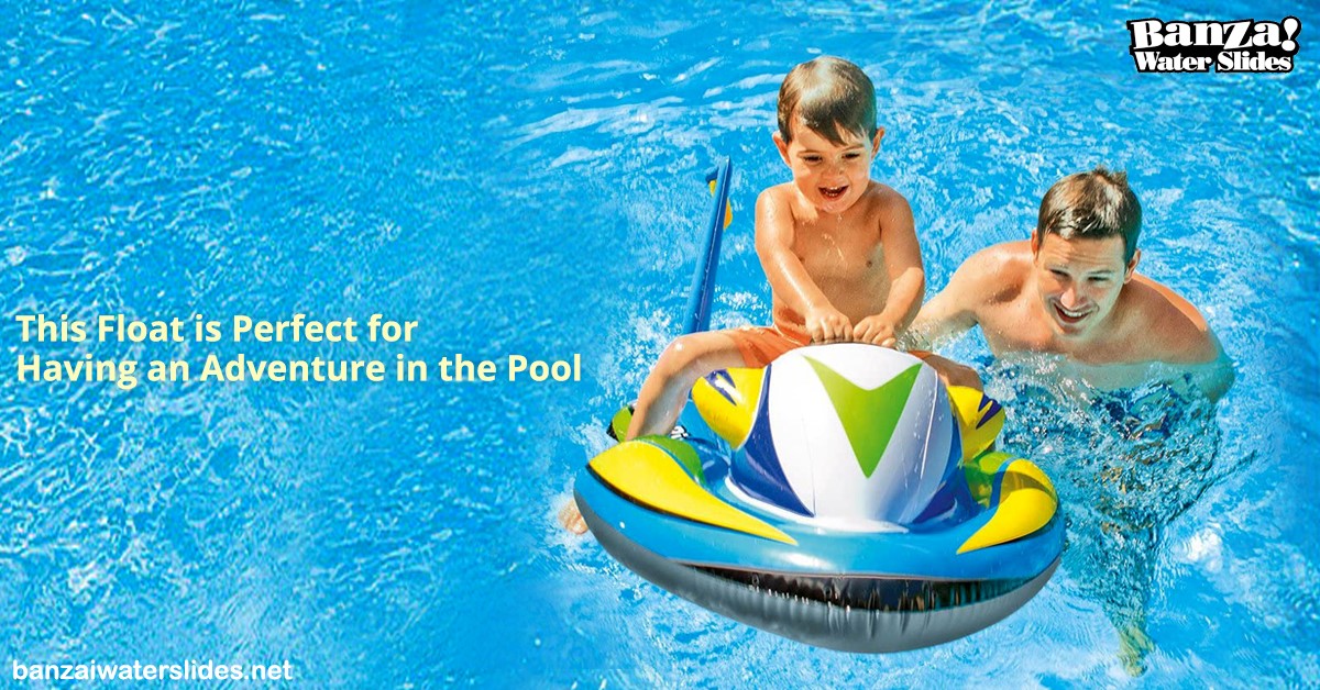 Your kids can pretend to ride on a... - Banzai water slides | Facebook