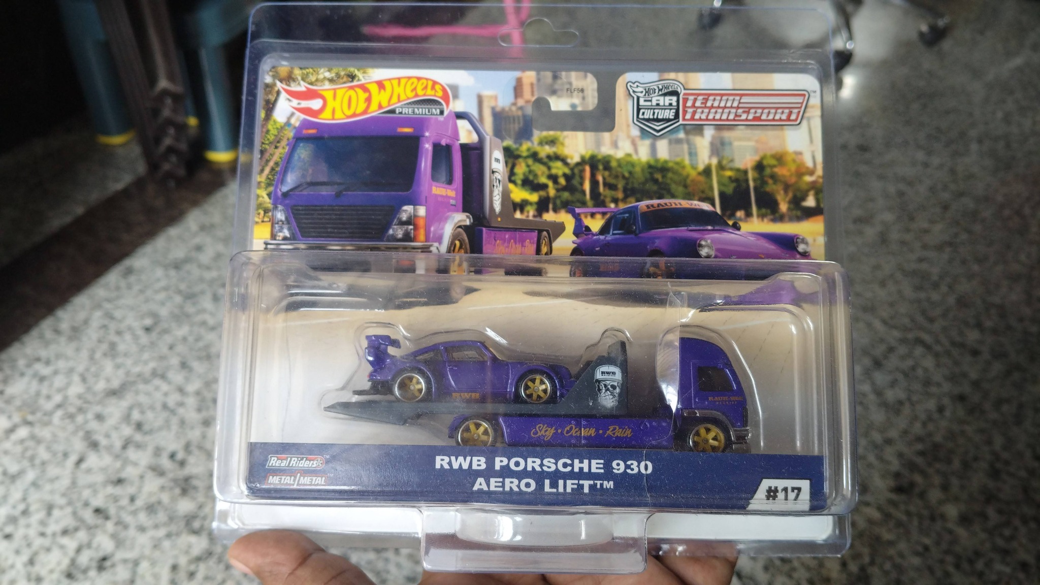 RWB Porsche 930 purple Hot Wheels