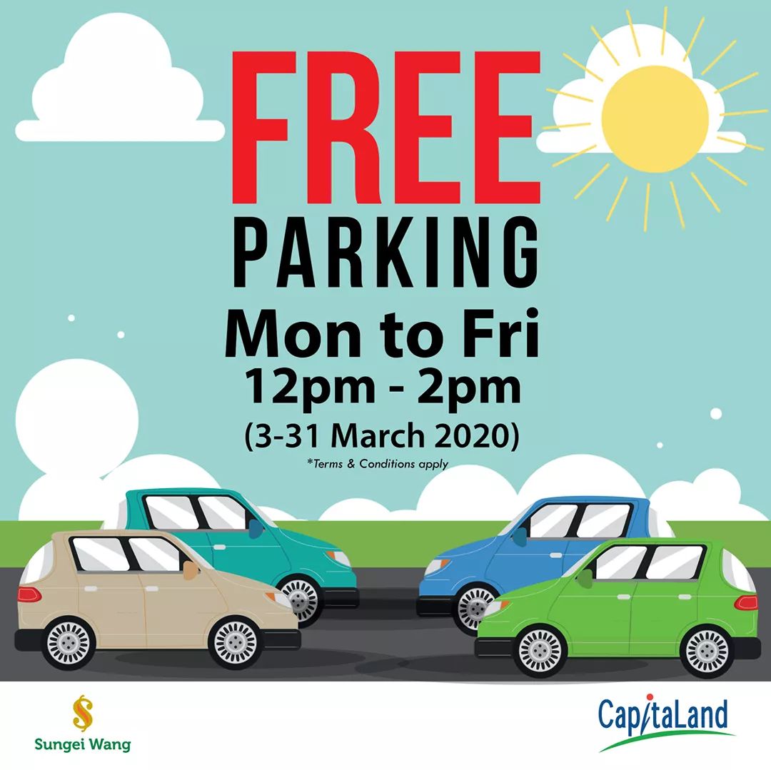 Enjoy 𝐅𝐑𝐄𝐄 𝐏𝐚𝐫𝐤𝐢𝐧𝐠 In Sungei Wang Plaza Sungei Wang 金河广场 Facebook