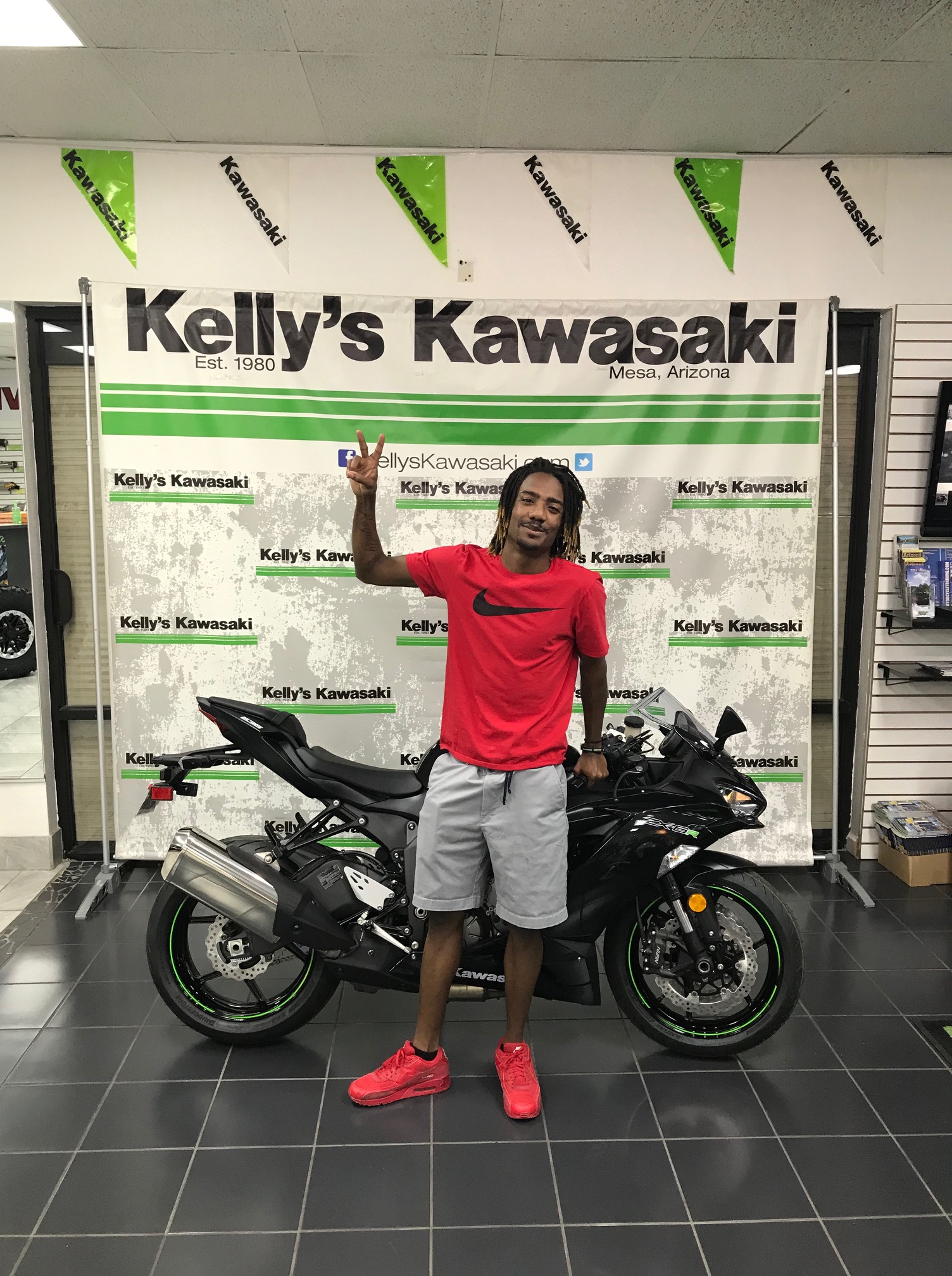 Everyone welcome Caleb from Nebraska to the Kawasaki ZX Club! What