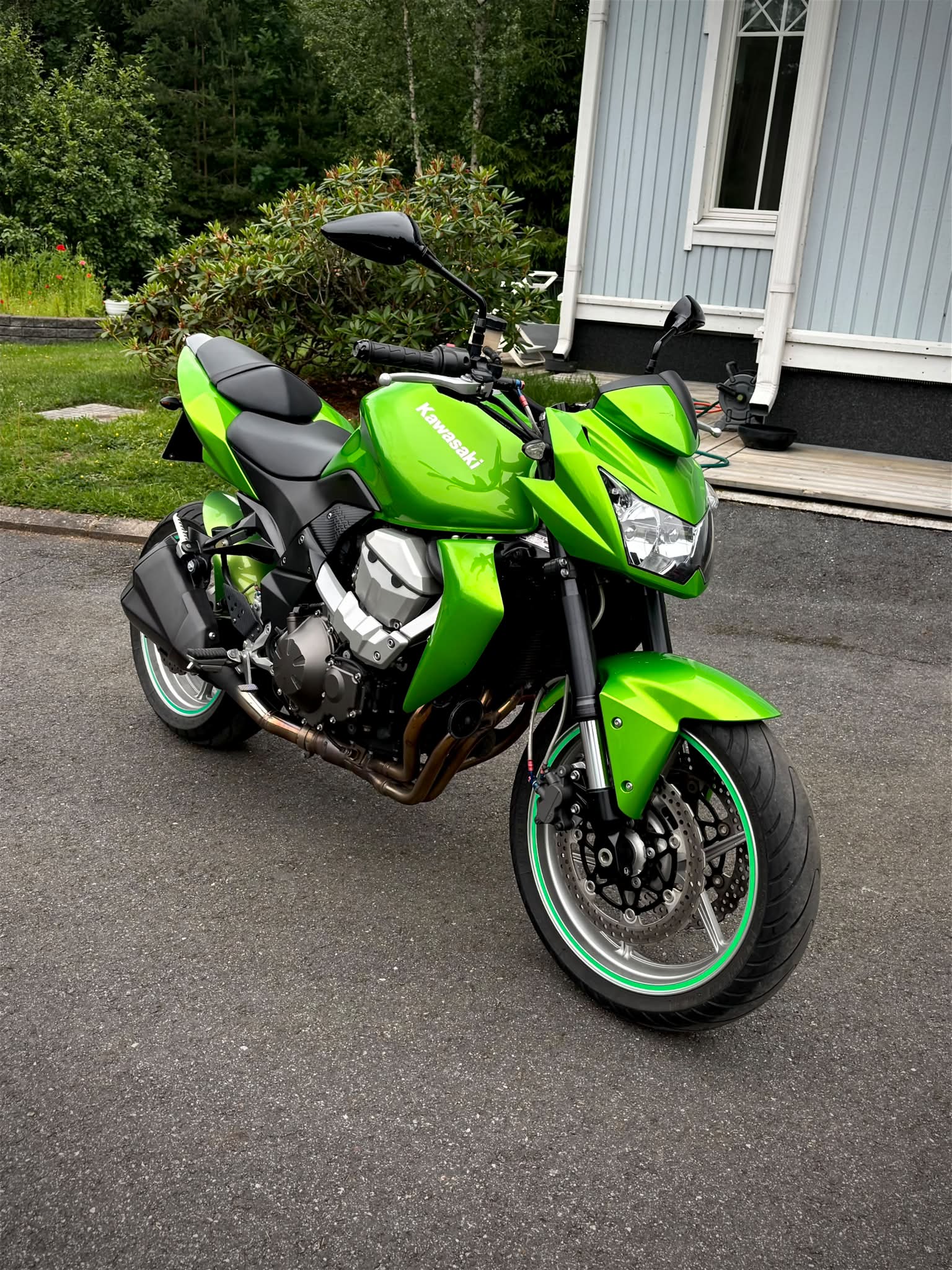 Kawasaki Z750 bike owner from Finland shares purchase