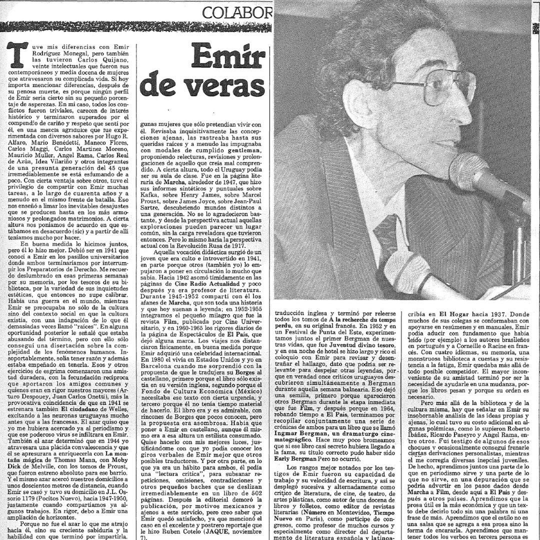 14 de noviembre | Se... - Biblioteca Nacional de Uruguay