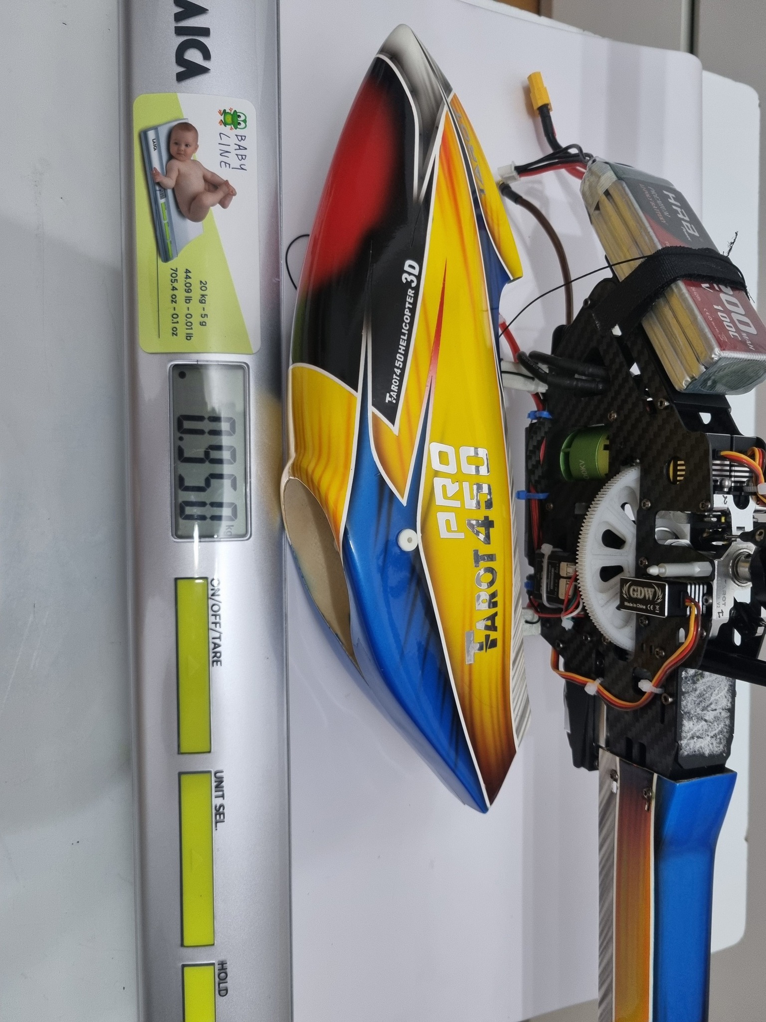 What are good components for Tarot 450 Pro V2 RC heli build?