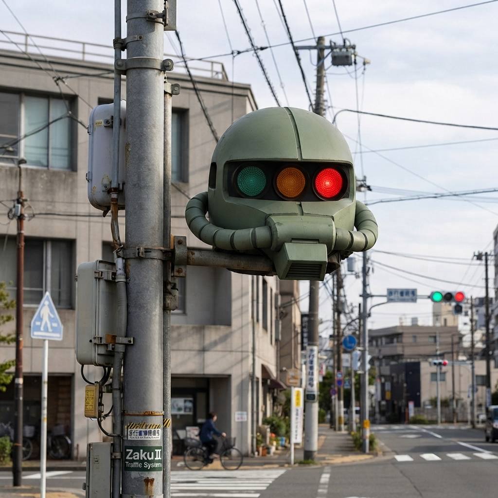 ザク信号機 AI