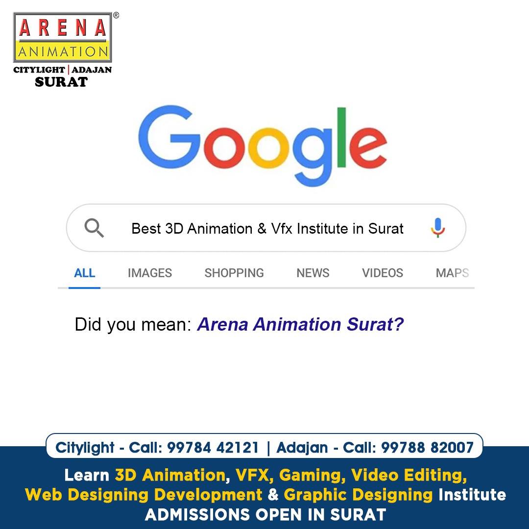 Best 3D Animation and VFX... - Arena Animation Surat