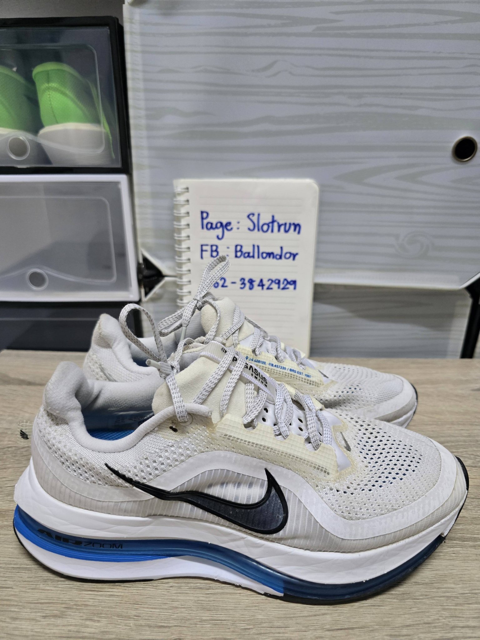 nike pegasus premium size 42 26.5cm ราคา 890 รวมส่ง