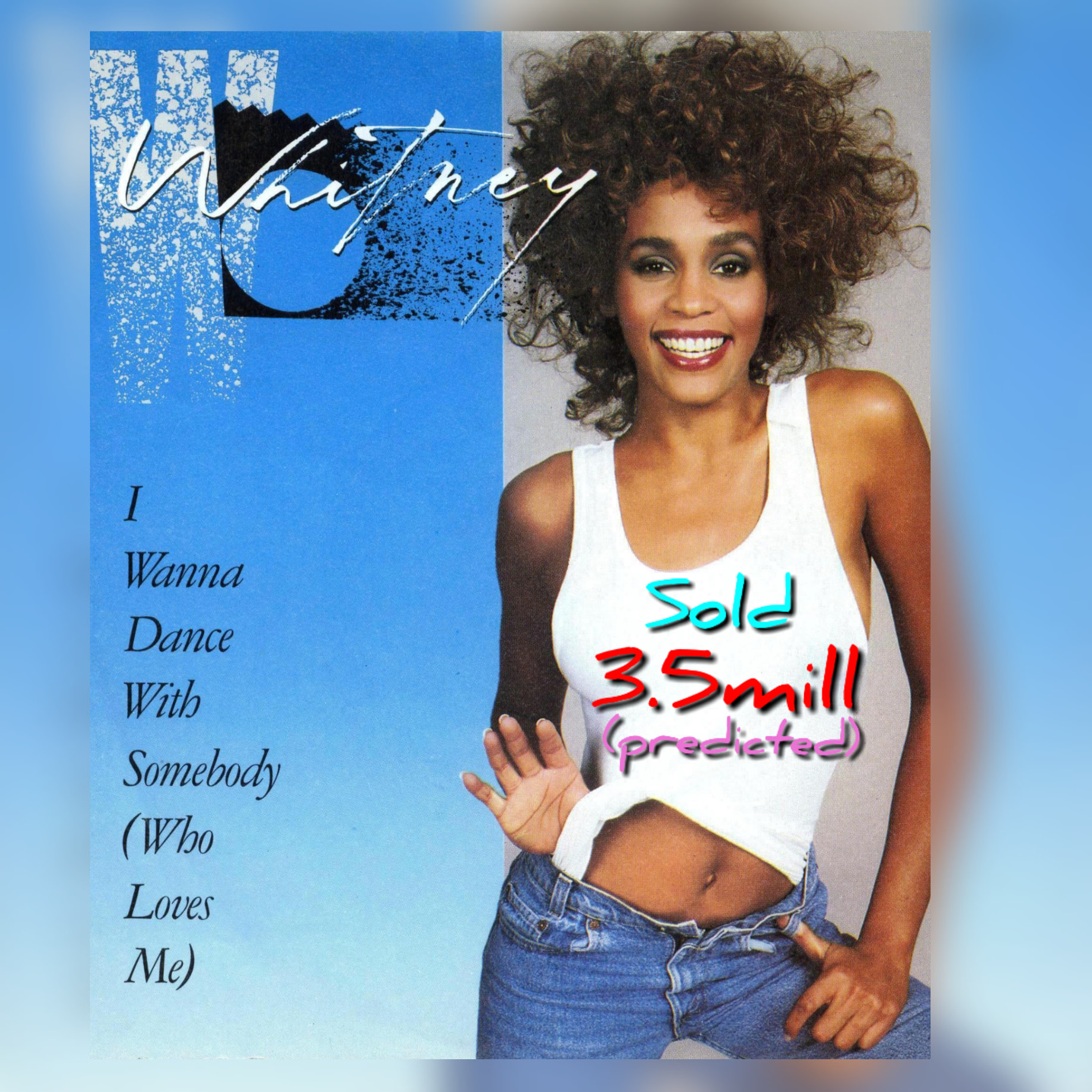 Whitney's dance hits have achieved more The Recording Industry