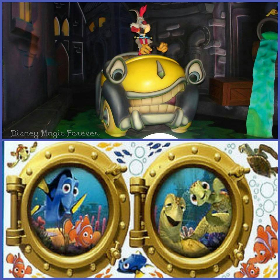 Disney Magic Forever - Roger Rabbit Car Toon Spin Vs. Finding Nemo ...