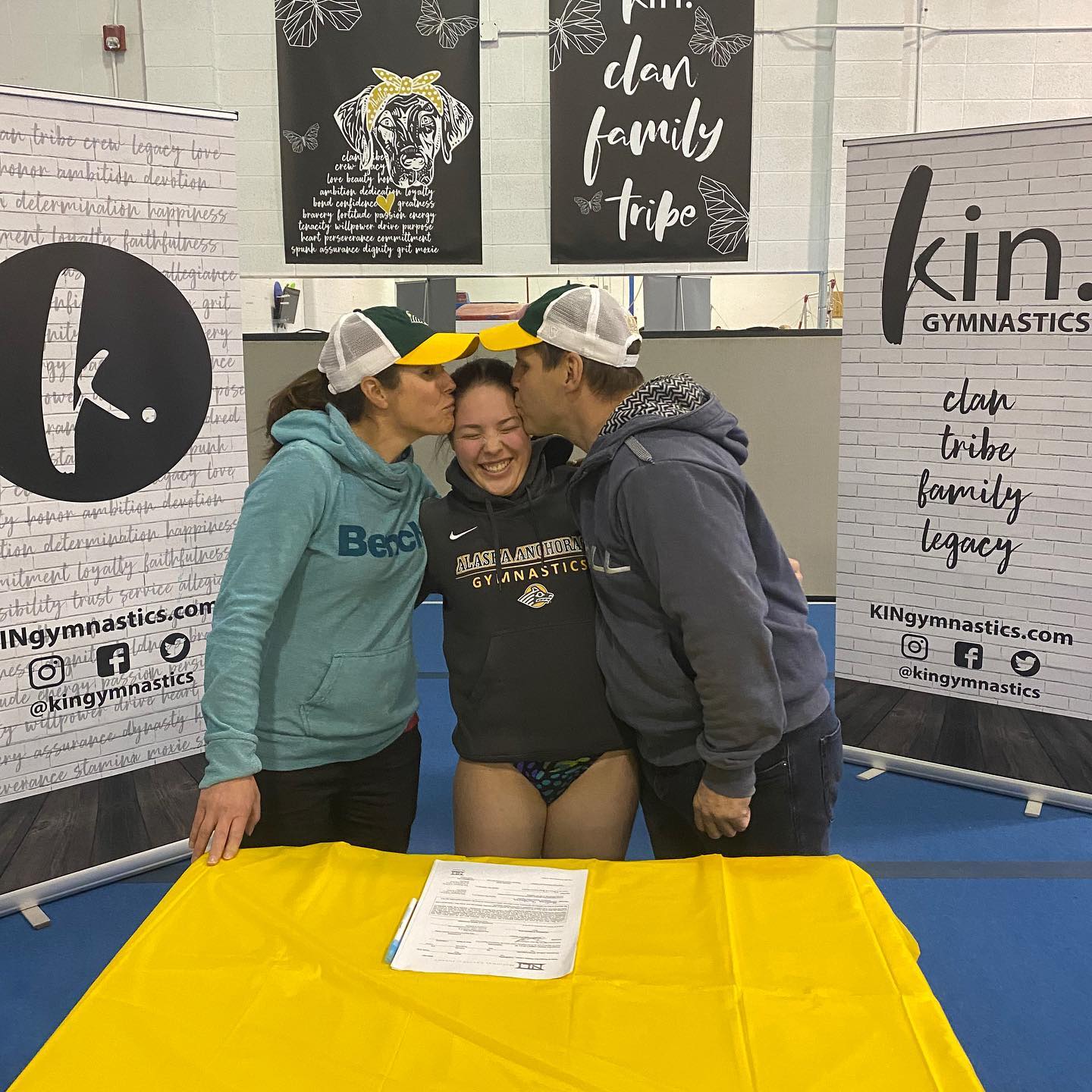 Kin Gymnastics - It’s a done deal! Congrats to Montana for...