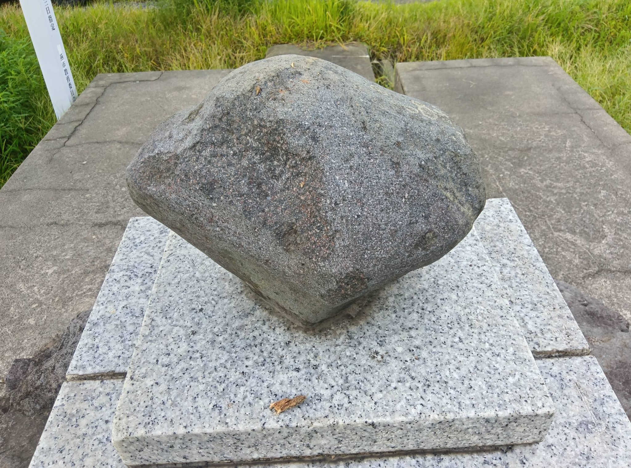 球状花崗岩発見👀