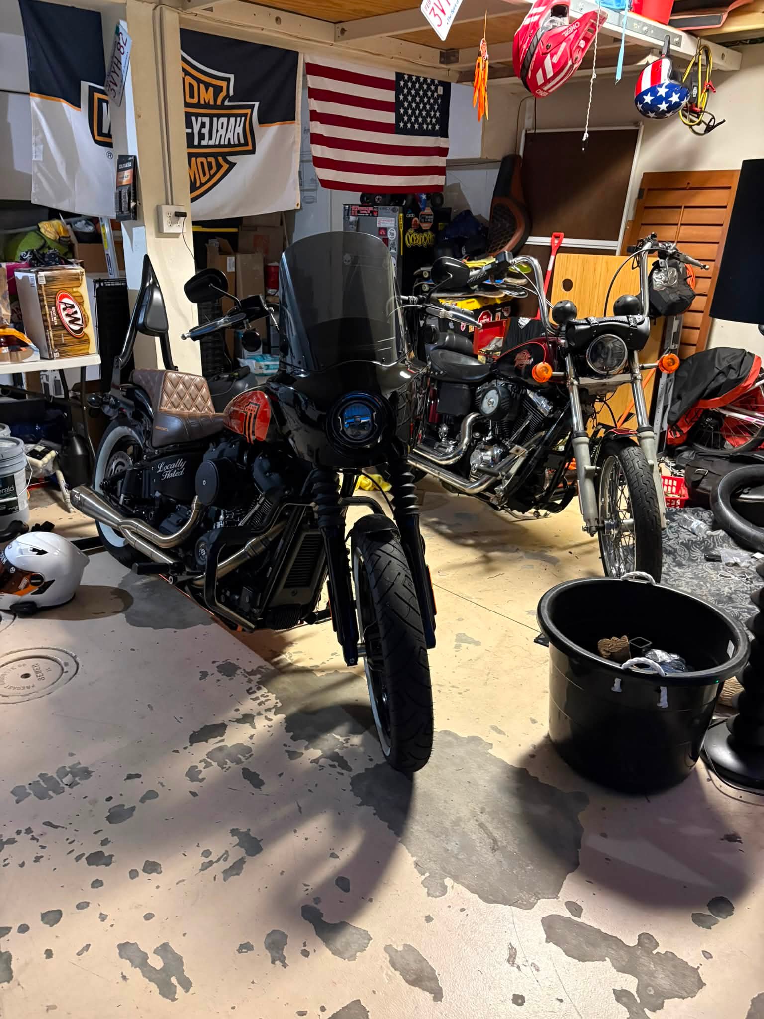 Upgrading Street Bob with S&S air cleaner and SP Concepts exhaust